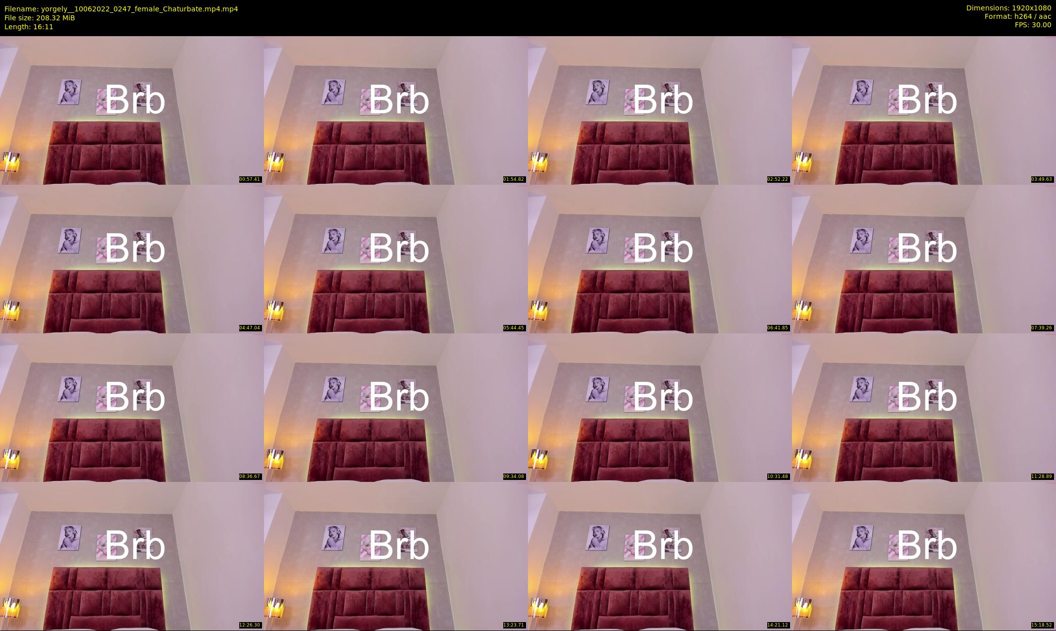 yorgely_ — 17 minute Chaturbate female cam show recording, 1080p, Jun 10, 2022