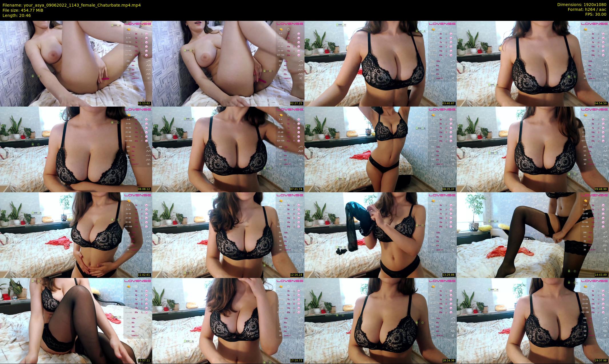 your_asya — 21 minute Chaturbate female cam show recording, 1080p, Jun 9, 2022