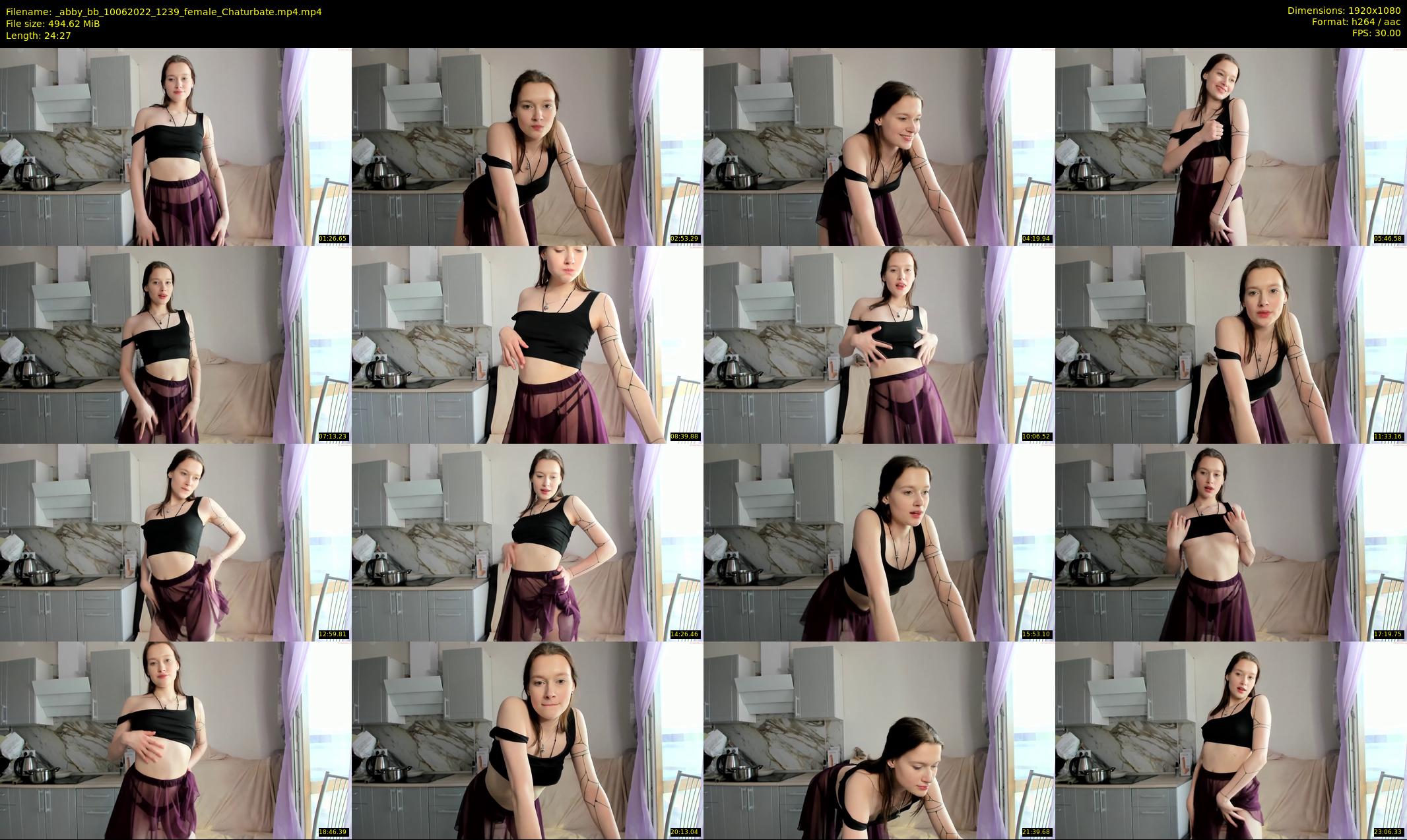 _abby_bb — 25 minute Chaturbate female cam show recording, 1080p, Jun 10, 2022
