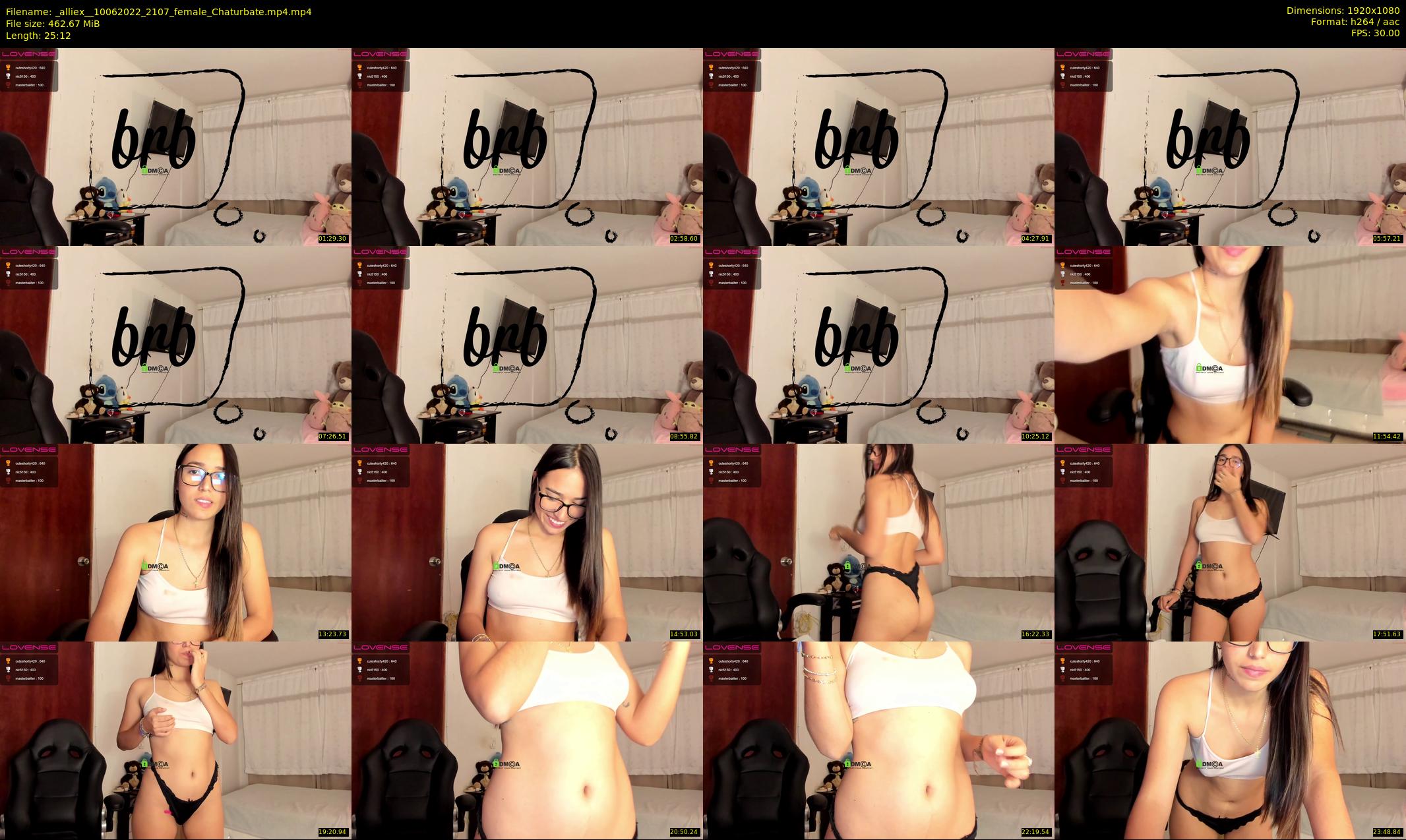 _alliex_ — 26 minute Chaturbate female cam show recording, 1080p, Jun 10, 2022