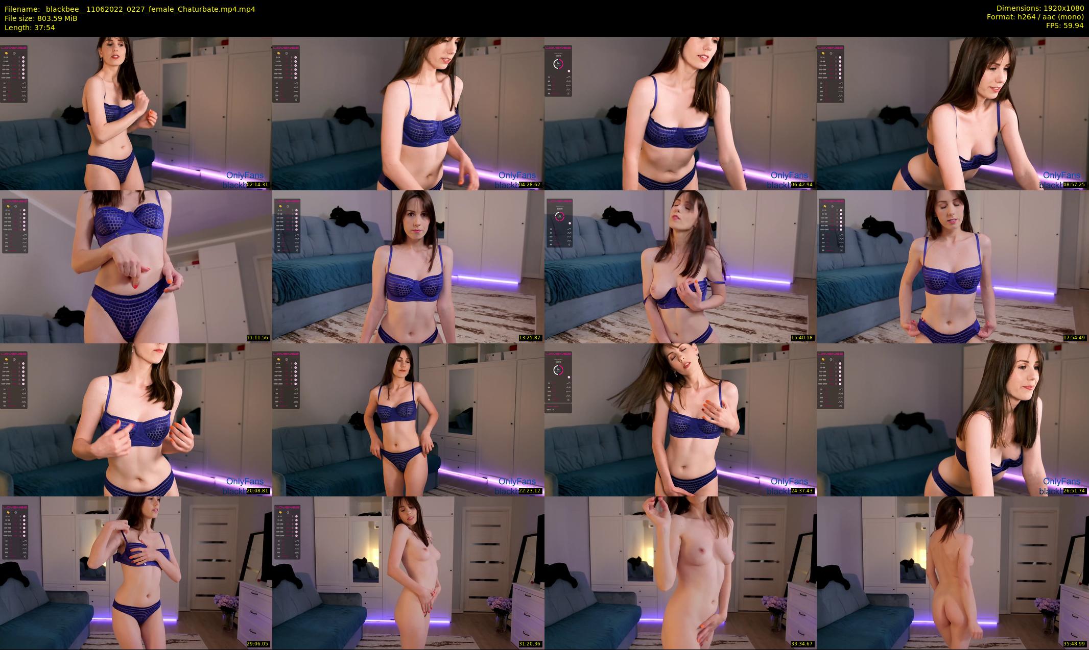 _blackbee_ — 38 minute Chaturbate female cam show recording, 1080p, Jun 11, 2022