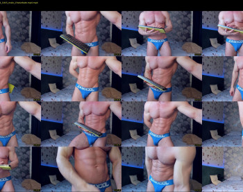 adam_muscle_ — 20 minute Chaturbate male cam show recording, 1080p, Jun 10, 2022
