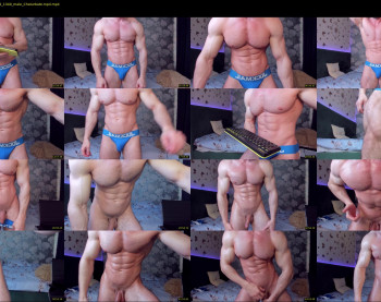 adam_muscle_ — 51 minute Chaturbate male cam show recording, 1080p, Jun 10, 2022