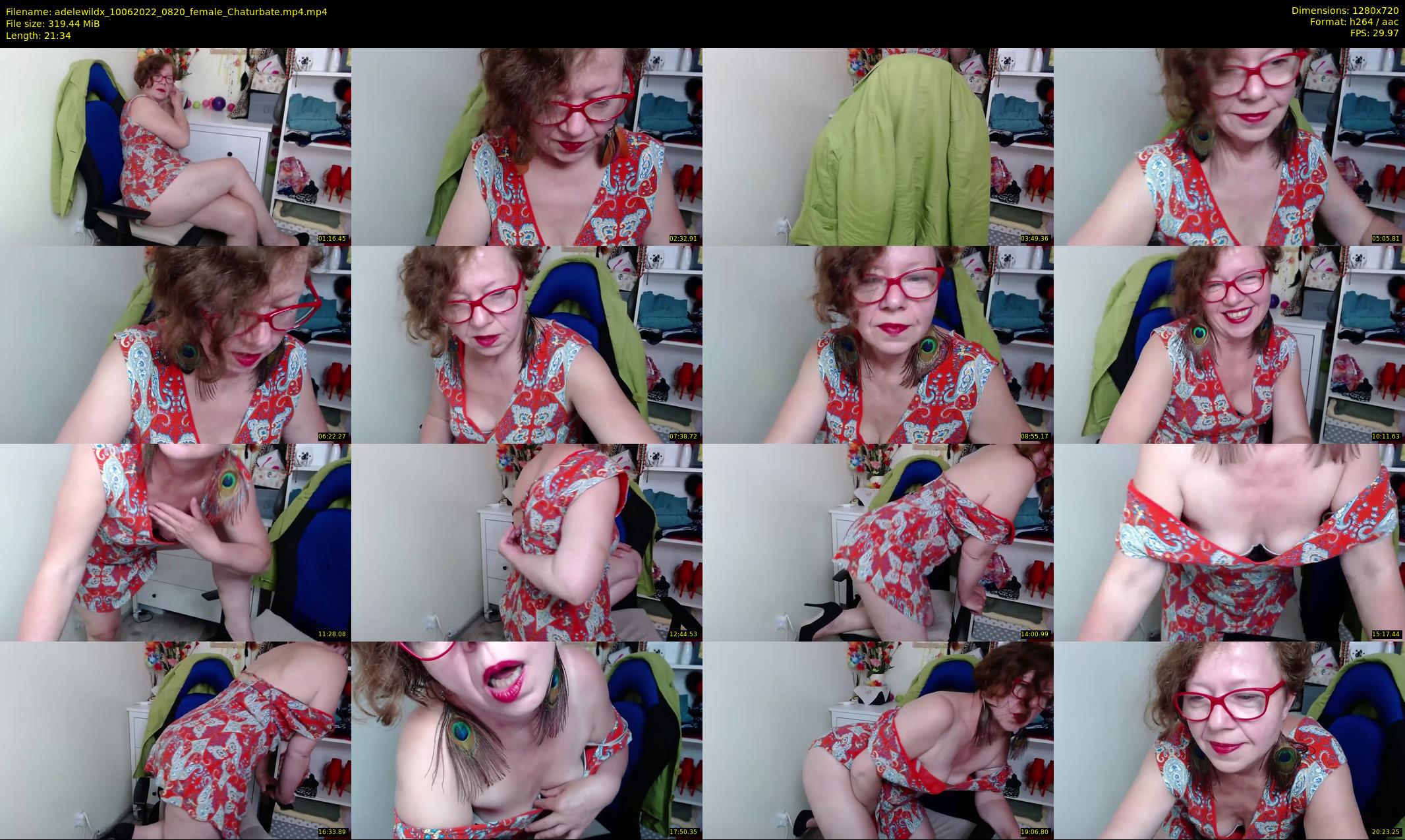 adelewildx — 22 minute Chaturbate female cam show recording, 720p, Jun 10, 2022
