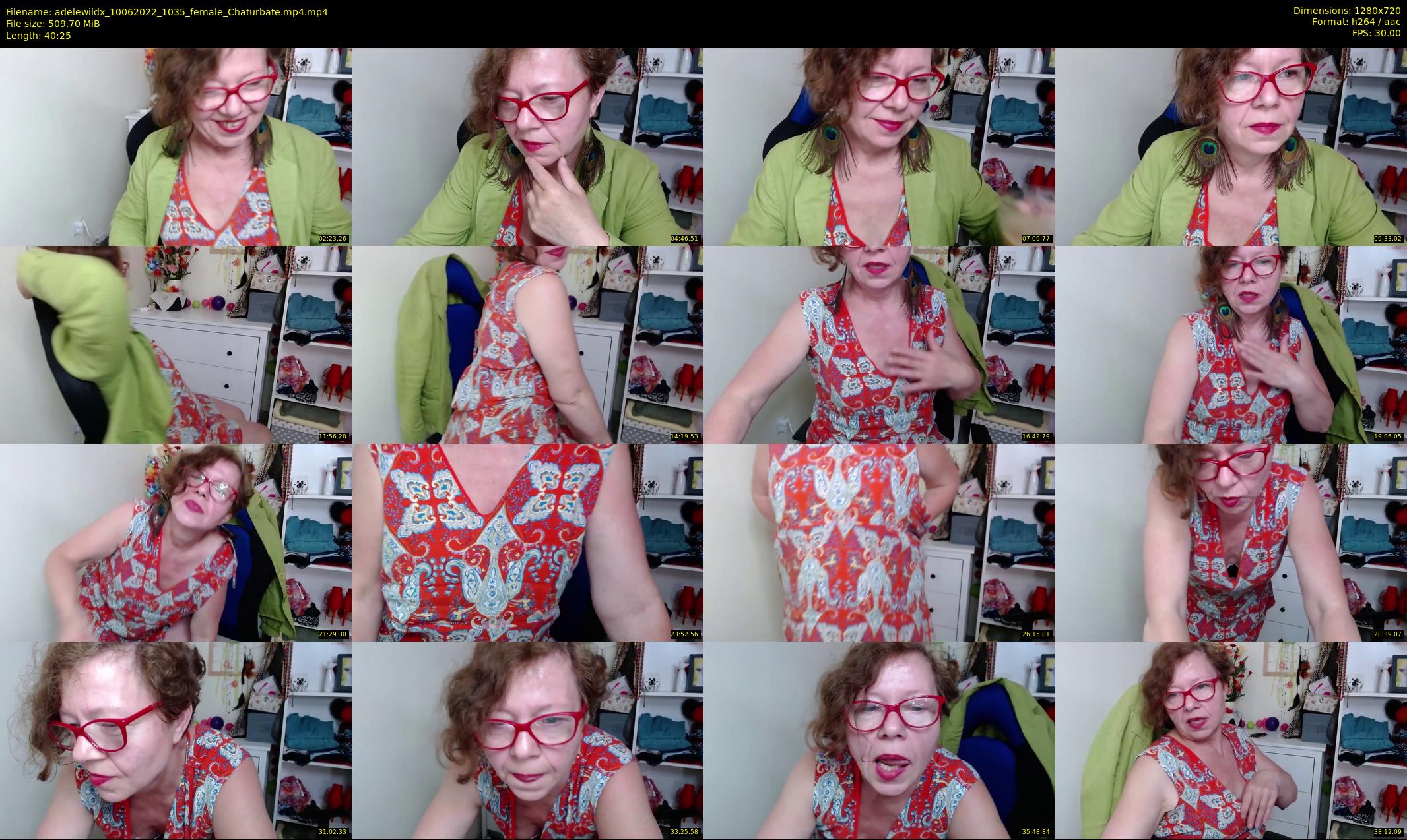 adelewildx — 41 minute Chaturbate female cam show recording, 720p, Jun 10, 2022