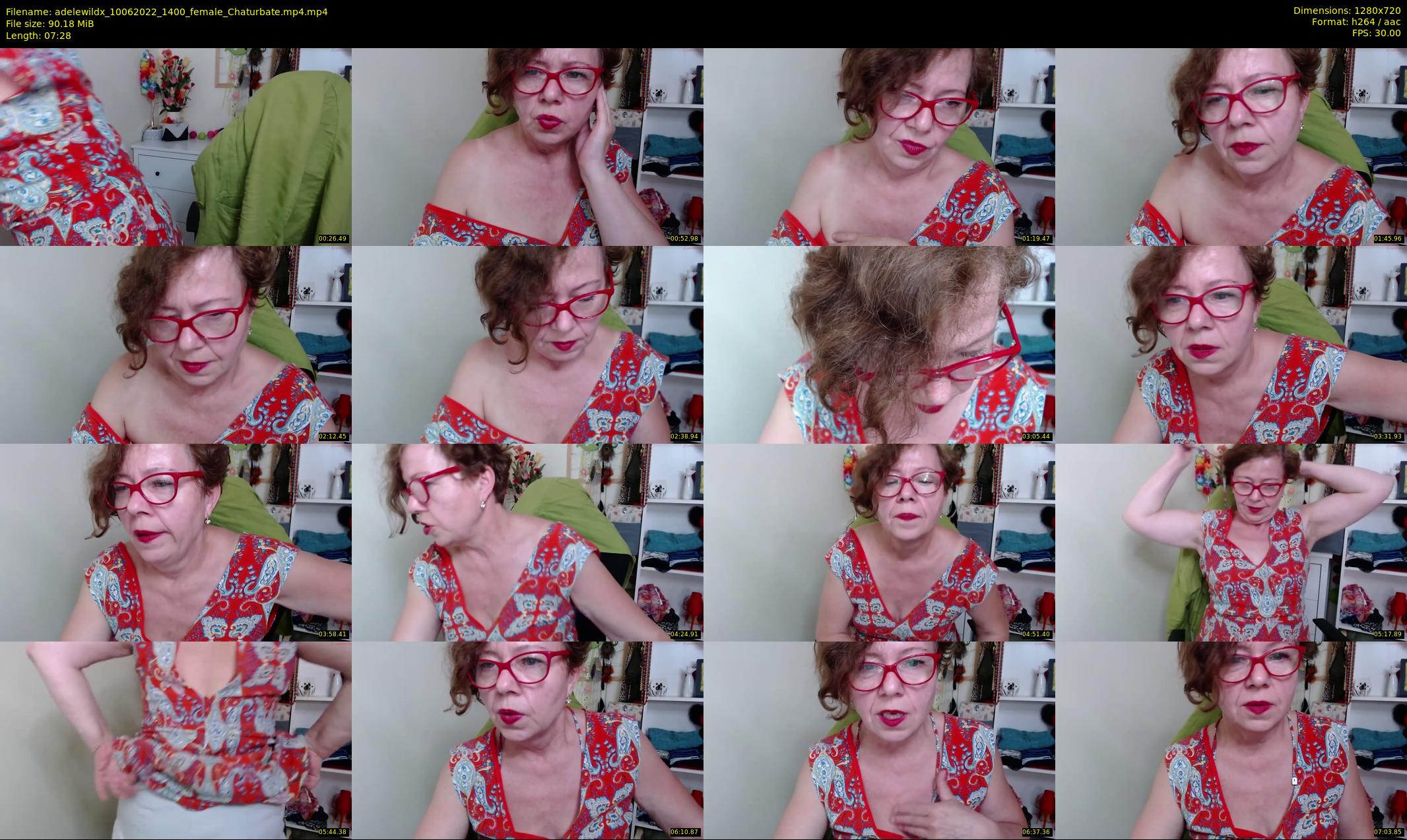 adelewildx — 8 minute Chaturbate female cam show recording, 720p, Jun 10, 2022