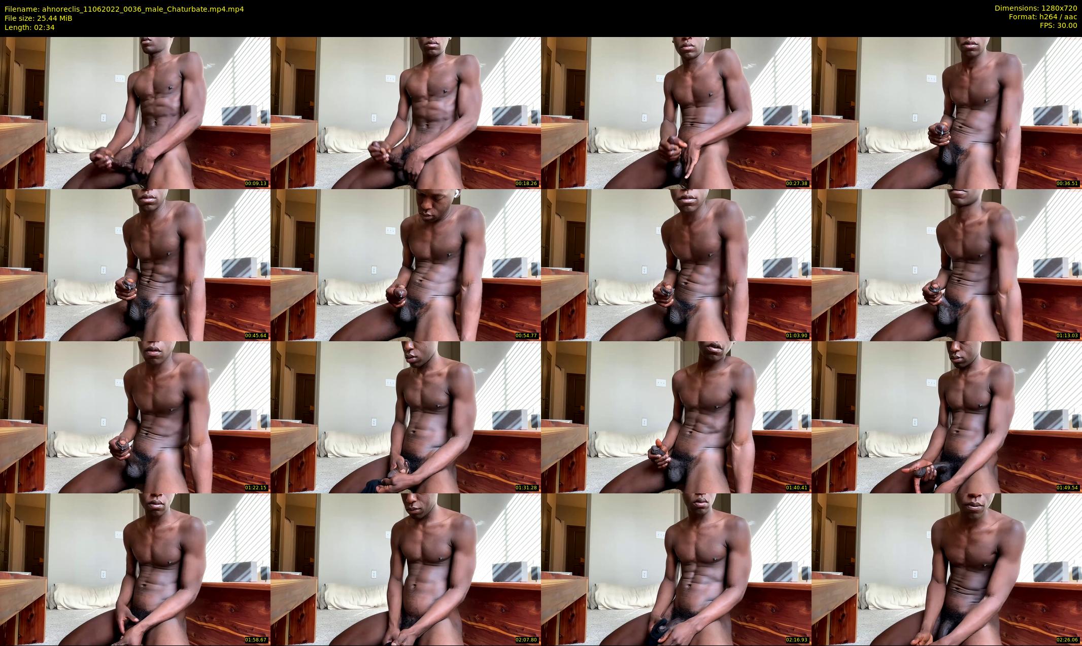 ahnoreclis — 3 minute Chaturbate male cam show recording, 720p, Jun 11, 2022
