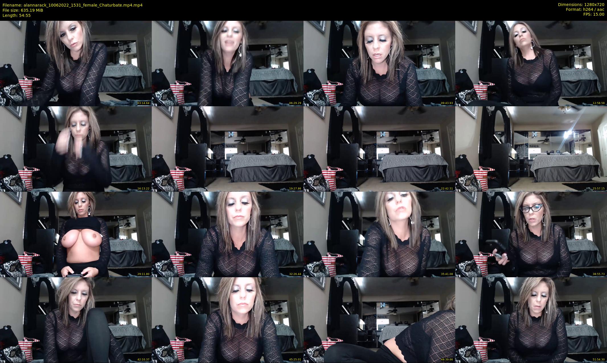 alannarack — 55 minute Chaturbate female cam show recording, 720p, Jun 10, 2022