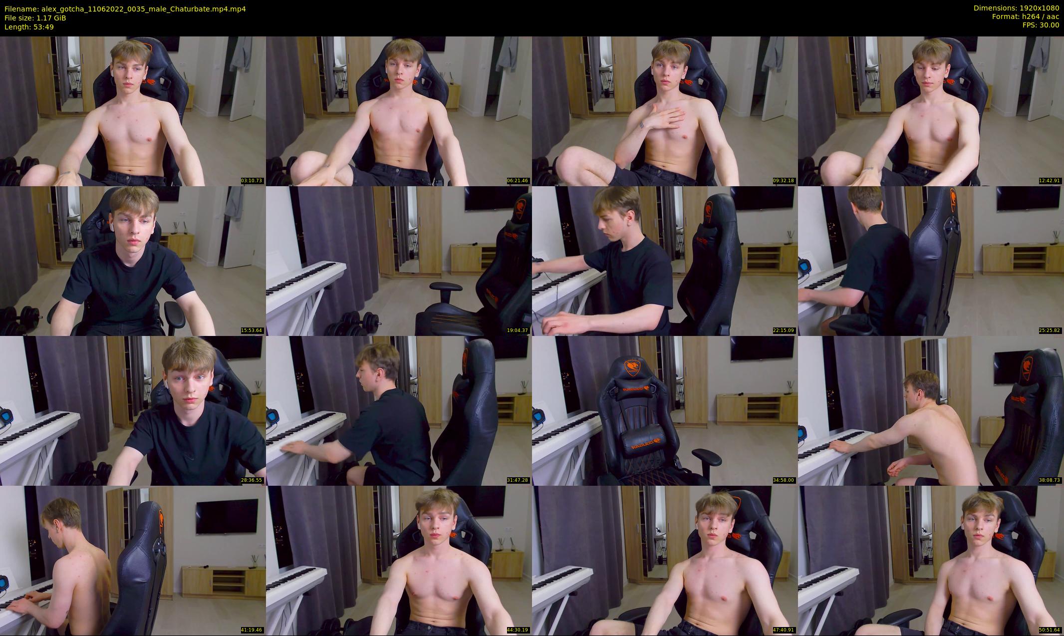 alex_gotcha — 54 minute Chaturbate male cam show recording, 1080p, Jun 11, 2022