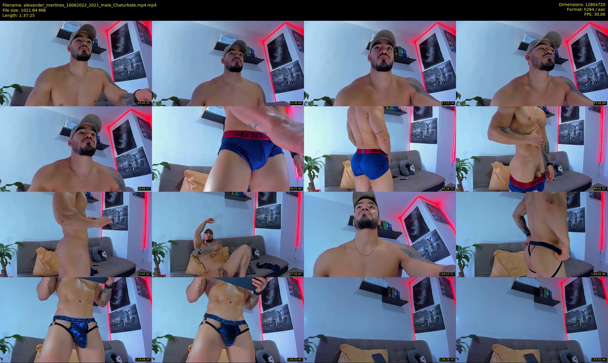 alexander_martines — 98 minute Chaturbate male cam show recording, 720p, Jun 10, 2022