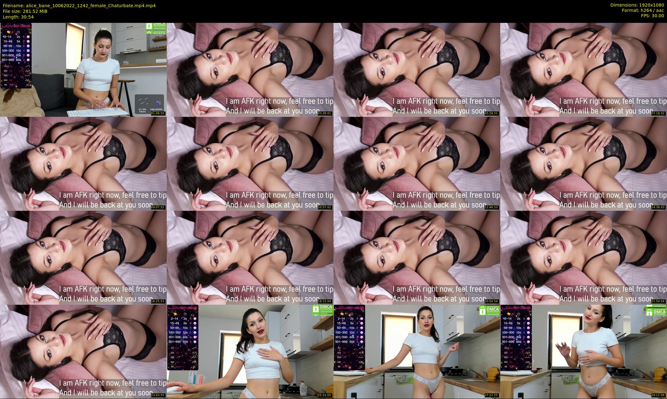 alice_bane — 31 minute Chaturbate female cam show recording, 1080p, Jun 10, 2022
