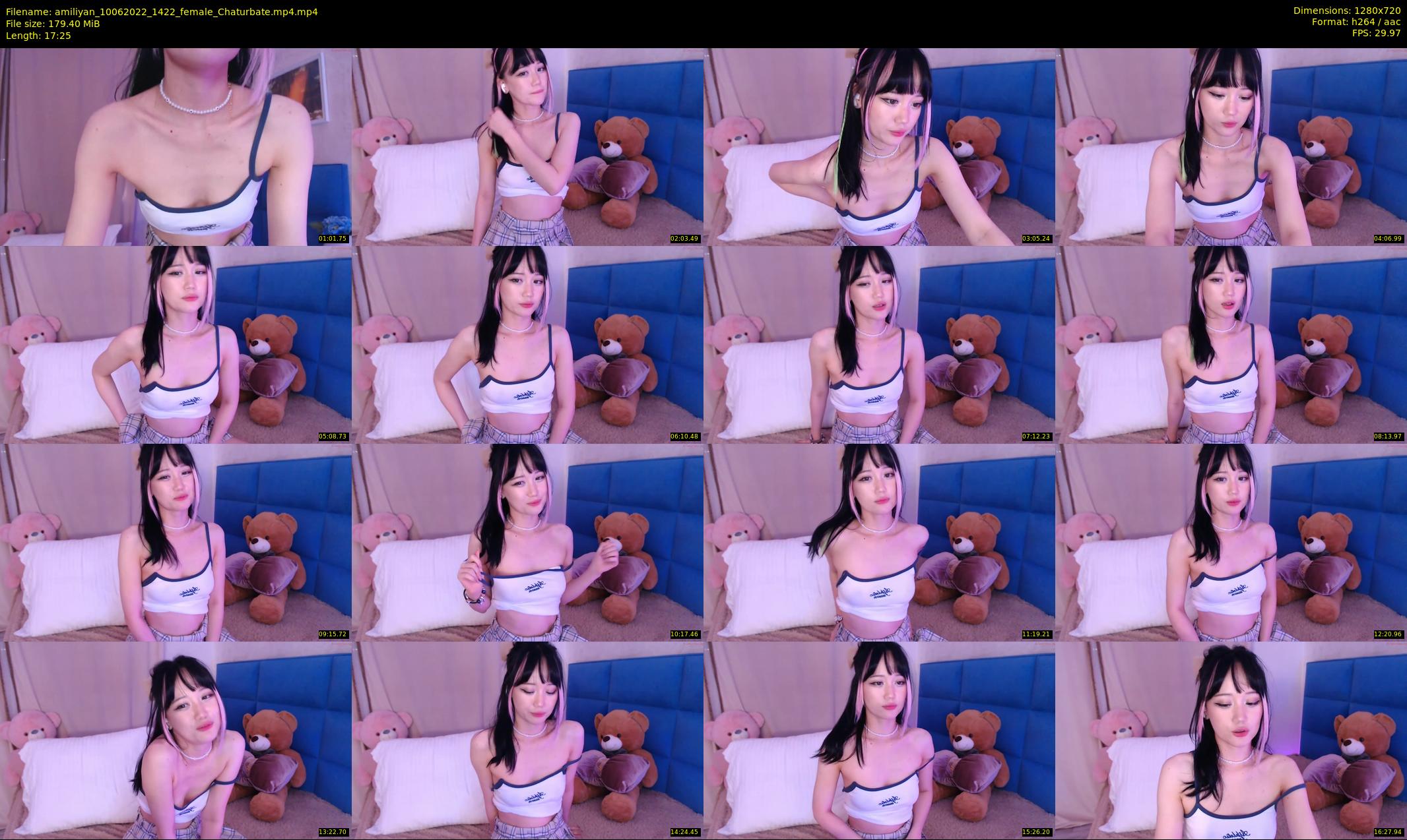 amiliyan — 18 minute Chaturbate female cam show recording, 720p, Jun 10, 2022