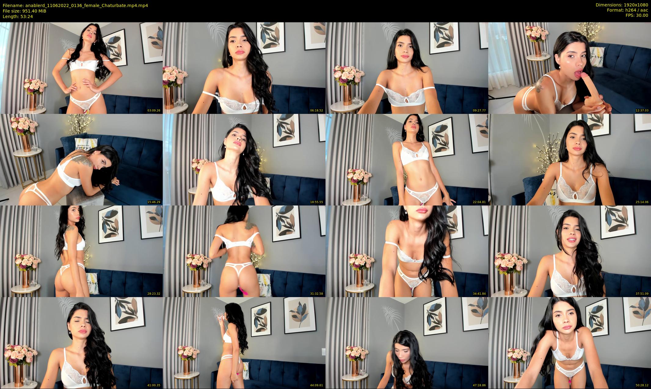 anablerd — 54 minute Chaturbate female cam show recording, 1080p, Jun 11, 2022