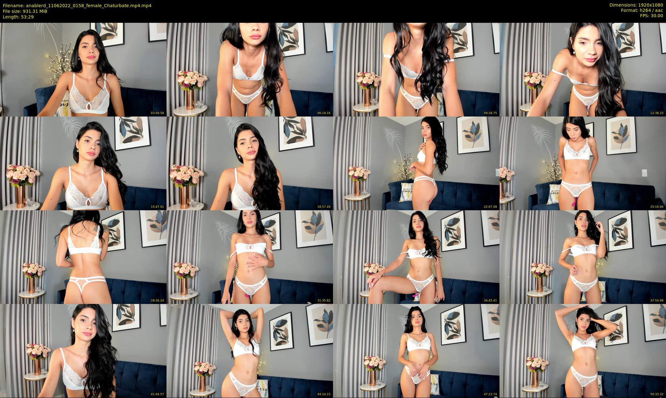 anablerd — 54 minute Chaturbate female cam show recording, 1080p, Jun 11, 2022