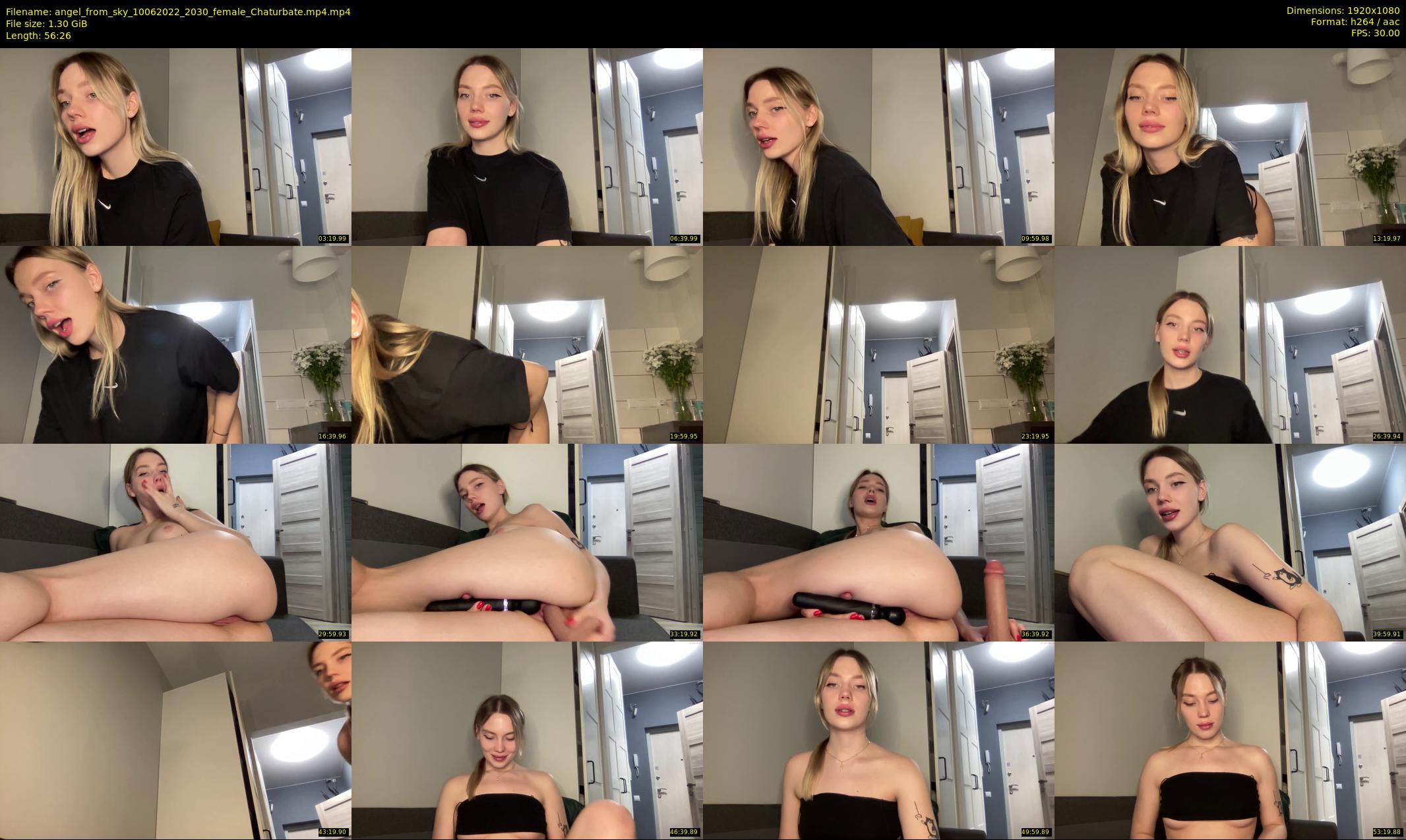 angel_from_sky — 57 minute Chaturbate female cam show recording, 1080p, Jun 10, 2022