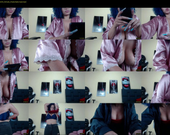 angelik_blue — 14 minute Chaturbate female cam show recording, 720p, Jun 10, 2022