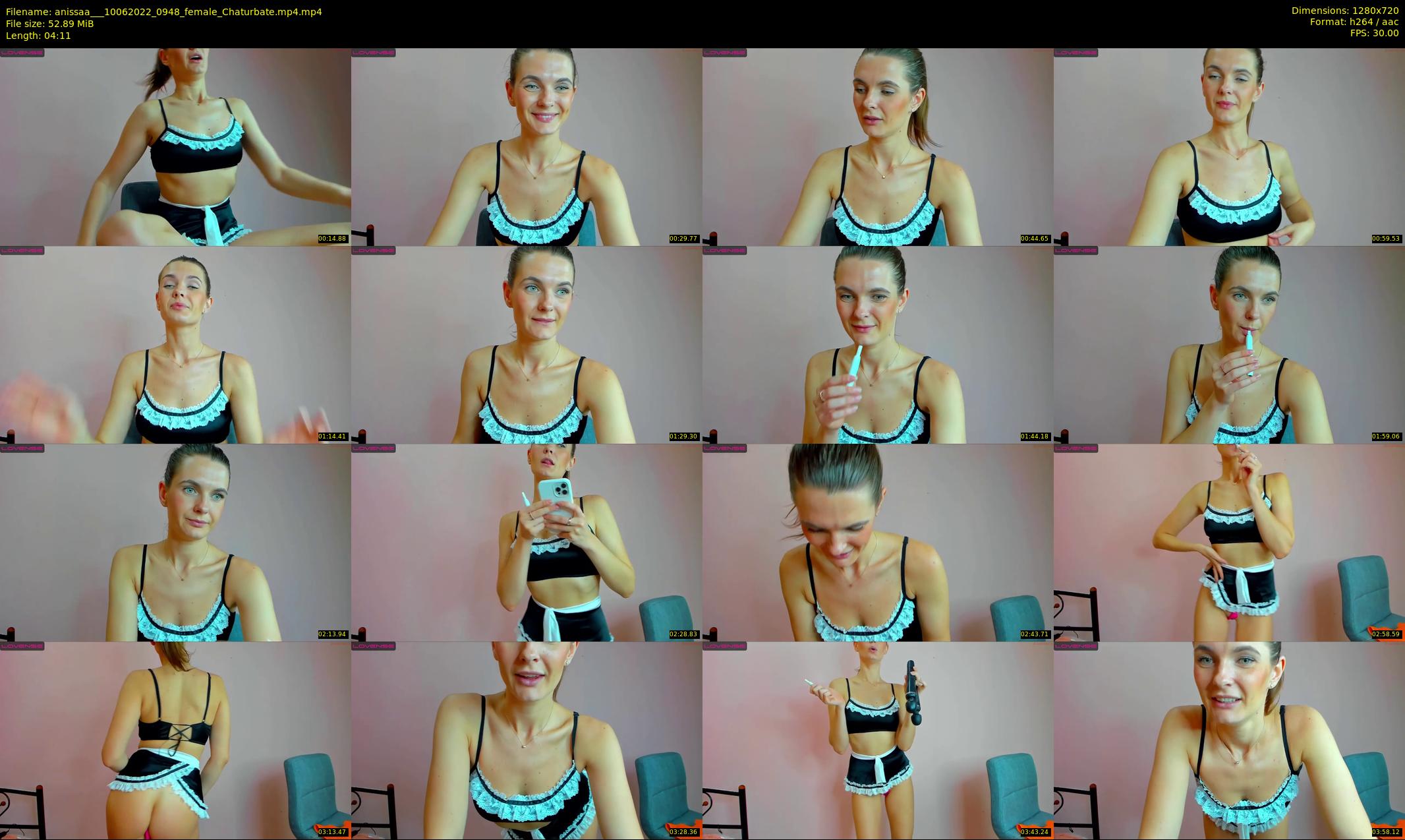 anissaa__ — 5 minute Chaturbate female cam show recording, 720p, Jun 10, 2022