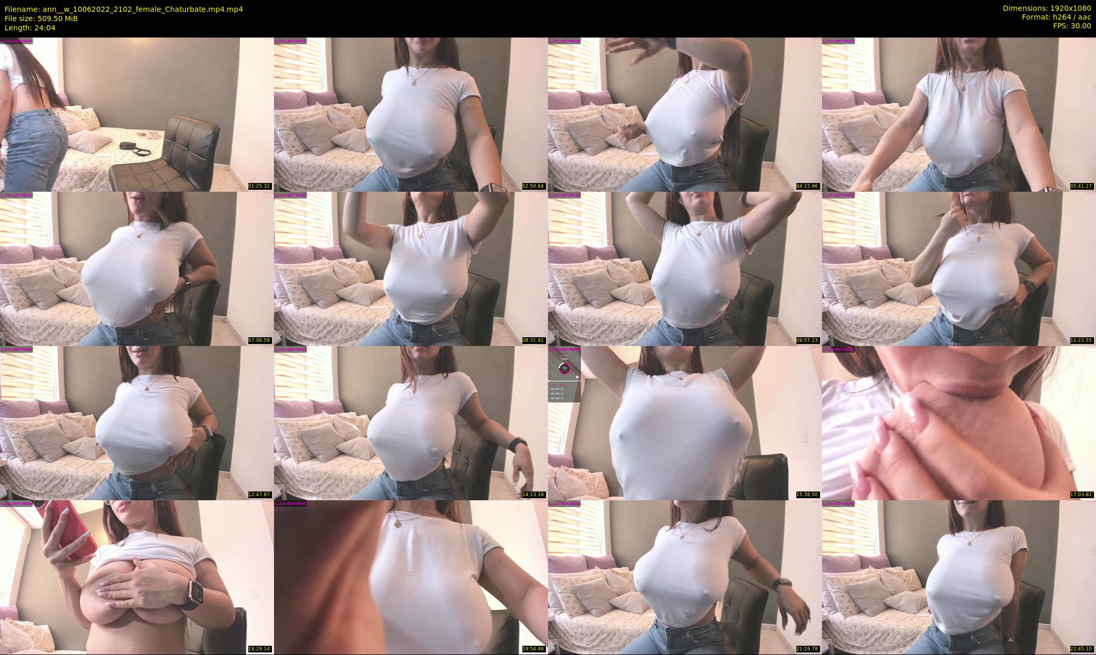 ann__w — 25 minute Chaturbate female cam show recording, 1080p, Jun 10, 2022