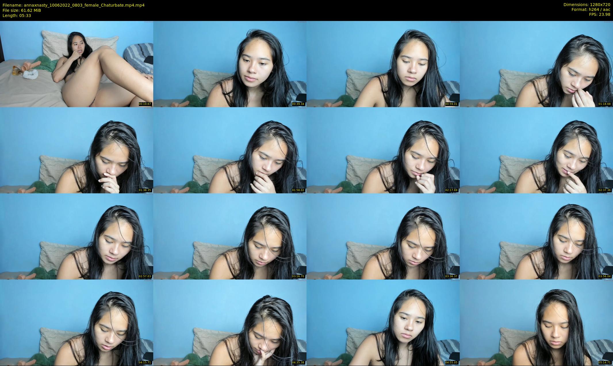 annaxnasty — 6 minute Chaturbate female cam show recording, 720p, Jun 10, 2022
