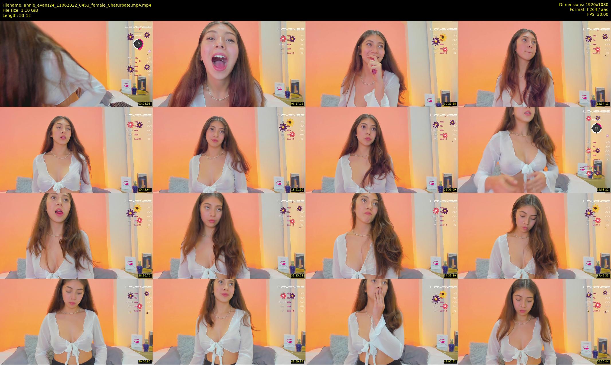 annie_evans24 — 54 minute Chaturbate female cam show recording, 1080p, Jun 11, 2022