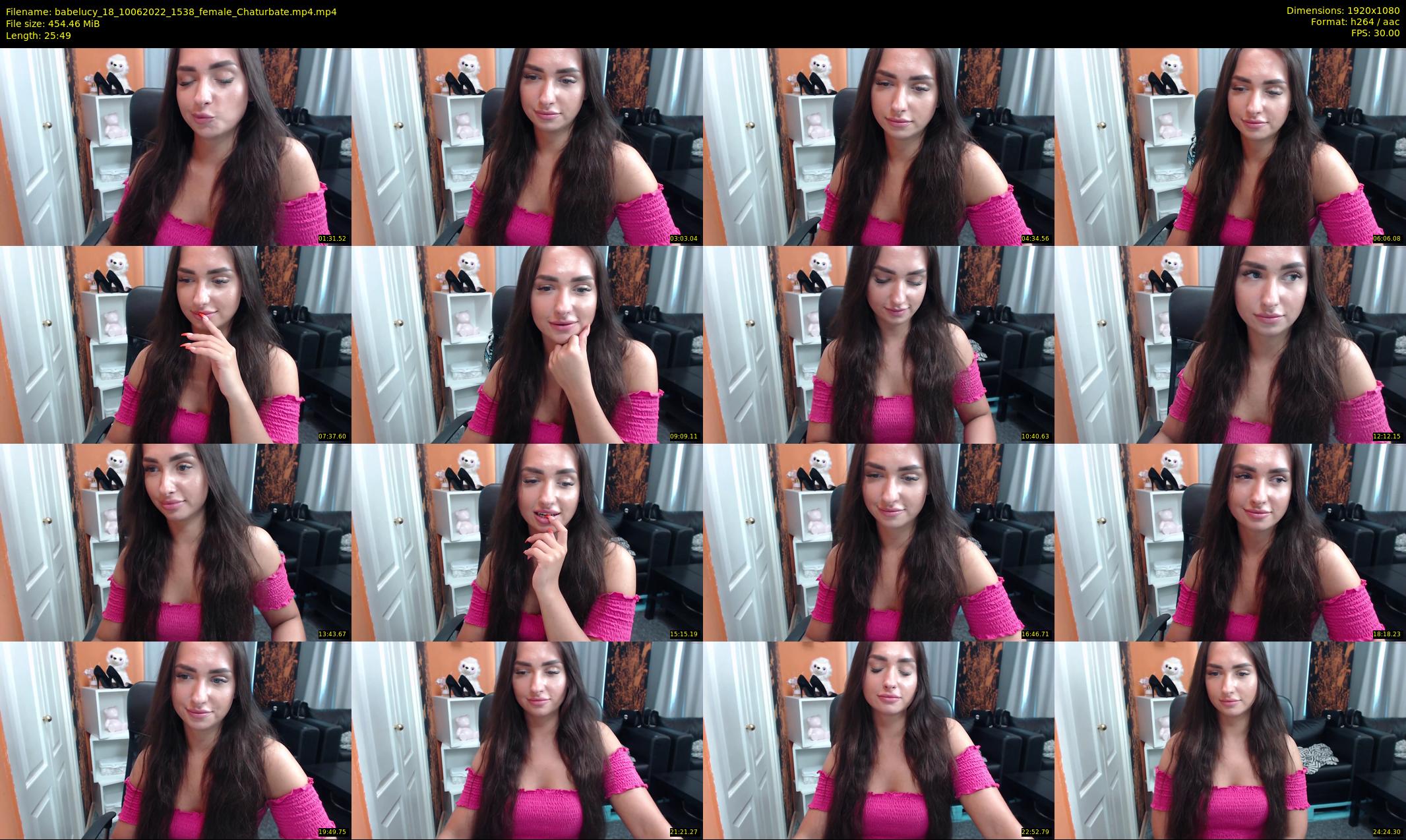 babelucy_18 — 26 minute Chaturbate female cam show recording, 1080p, Jun 10, 2022