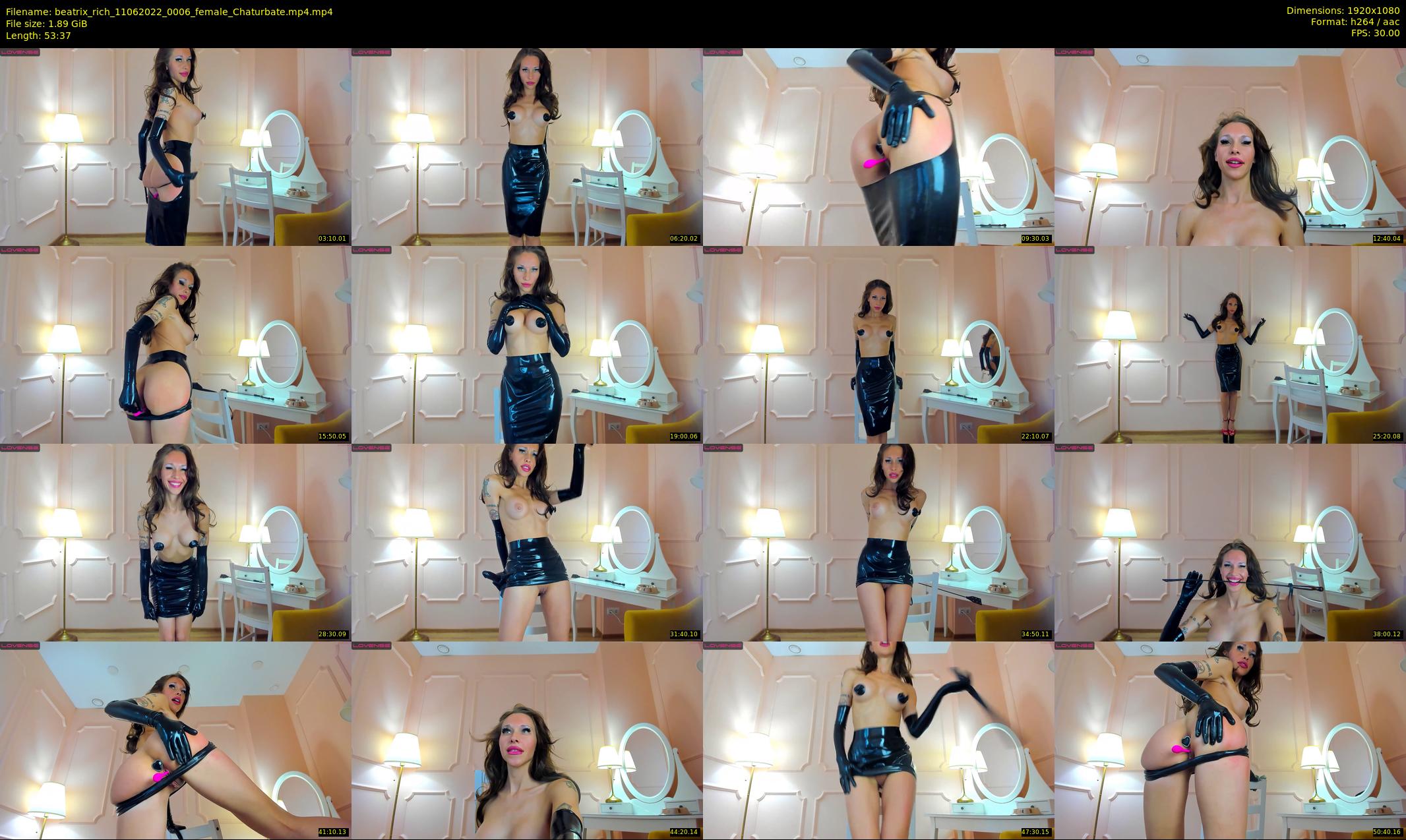 beatrix_rich — 54 minute Chaturbate female cam show recording, 1080p, Jun 11, 2022