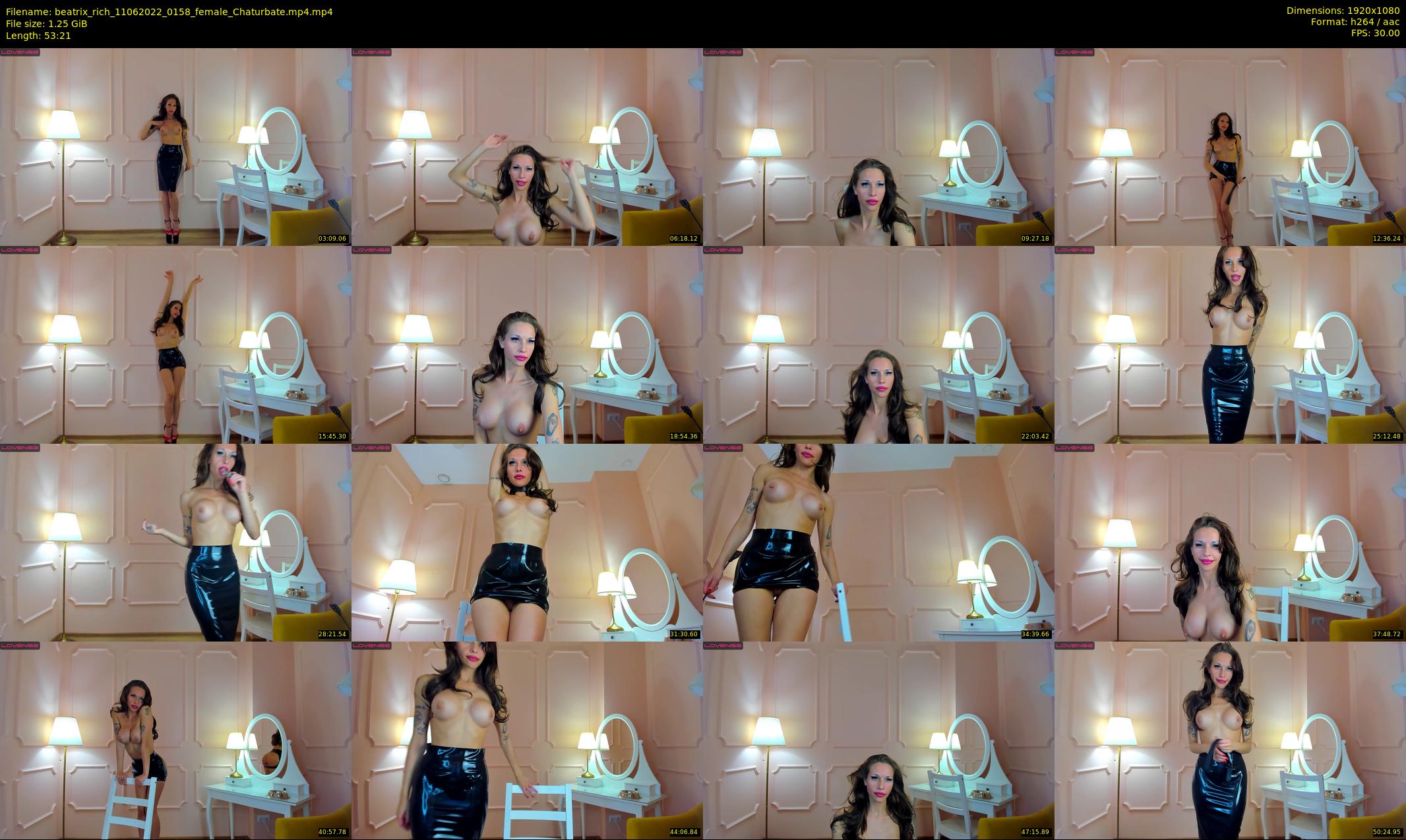 beatrix_rich — 54 minute Chaturbate female cam show recording, 1080p, Jun 11, 2022