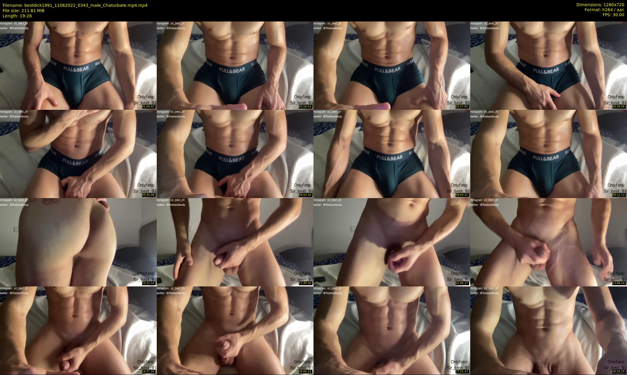 bestdick1991 — 20 minute Chaturbate male cam show recording, 720p, Jun 11, 2022