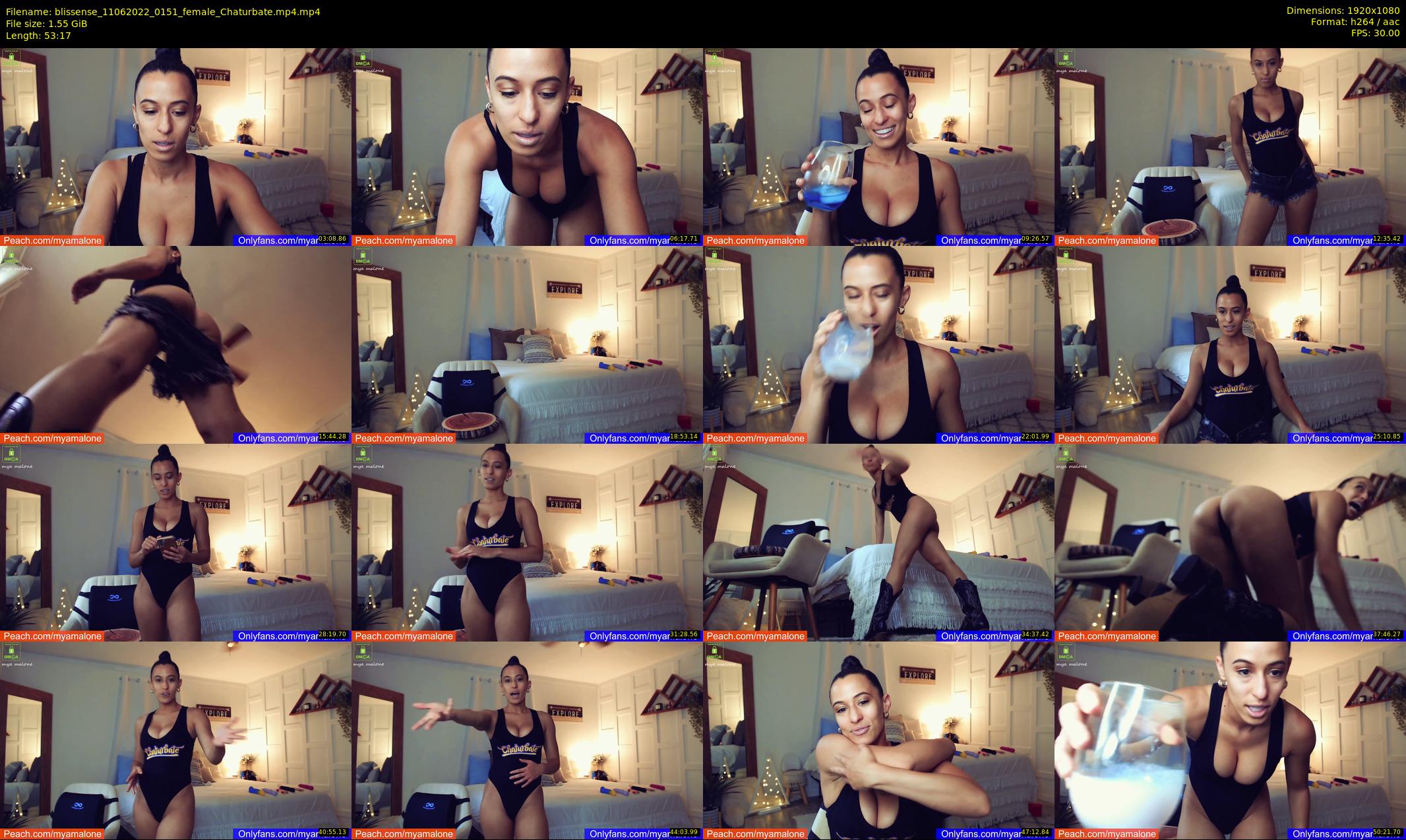 blissense — 54 minute Chaturbate female cam show recording, 1080p, Jun 11, 2022