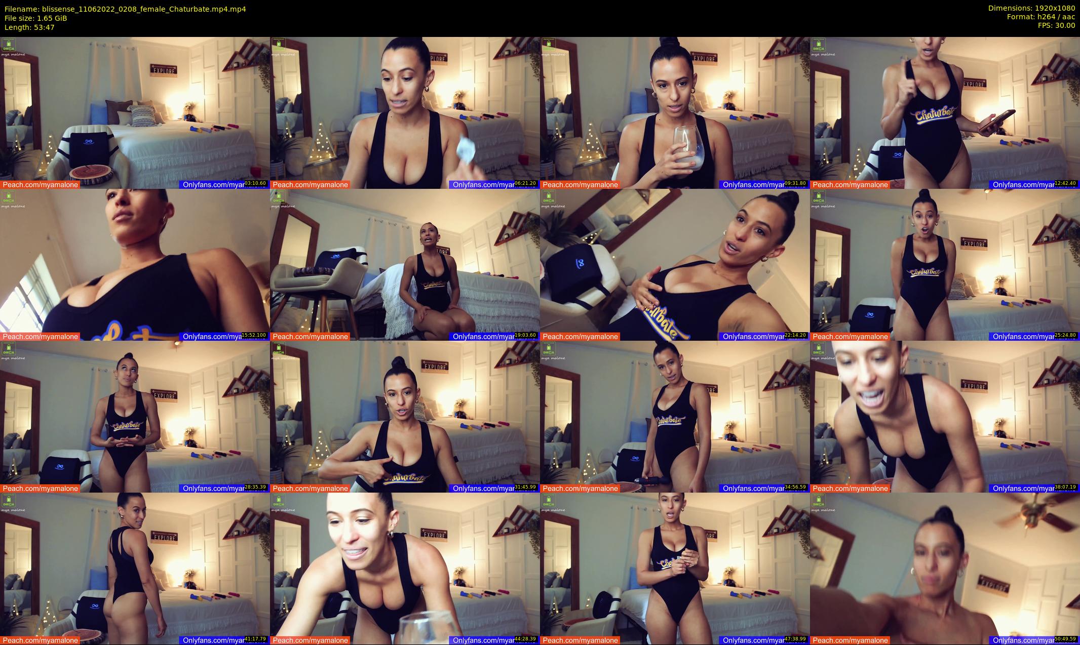 blissense — 54 minute Chaturbate female cam show recording, 1080p, Jun 11, 2022