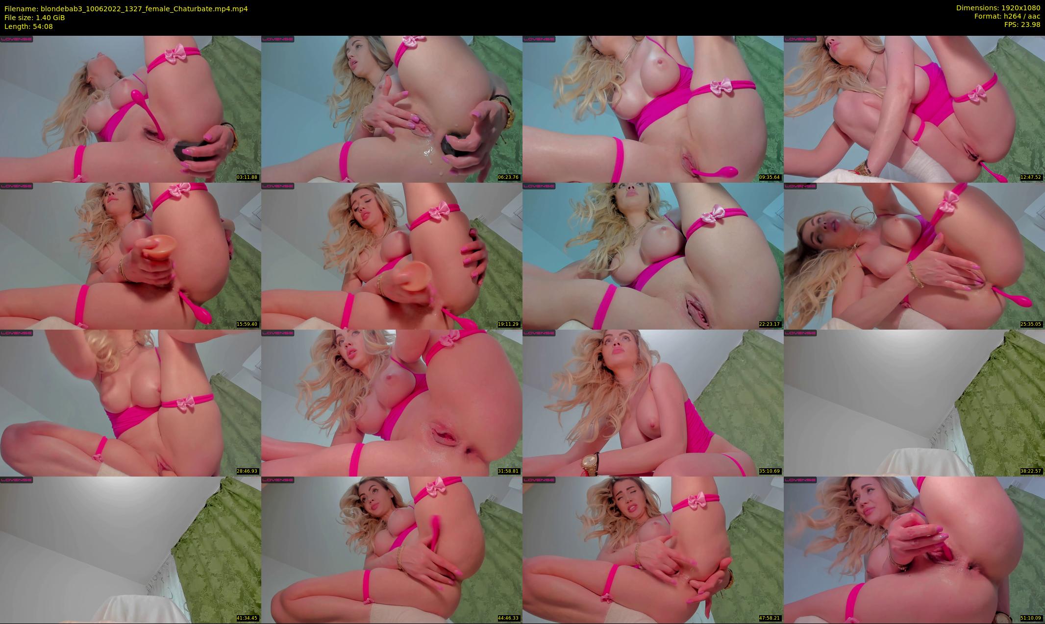 blondebab3 — 55 minute Chaturbate female cam show recording, 1080p, Jun 10, 2022