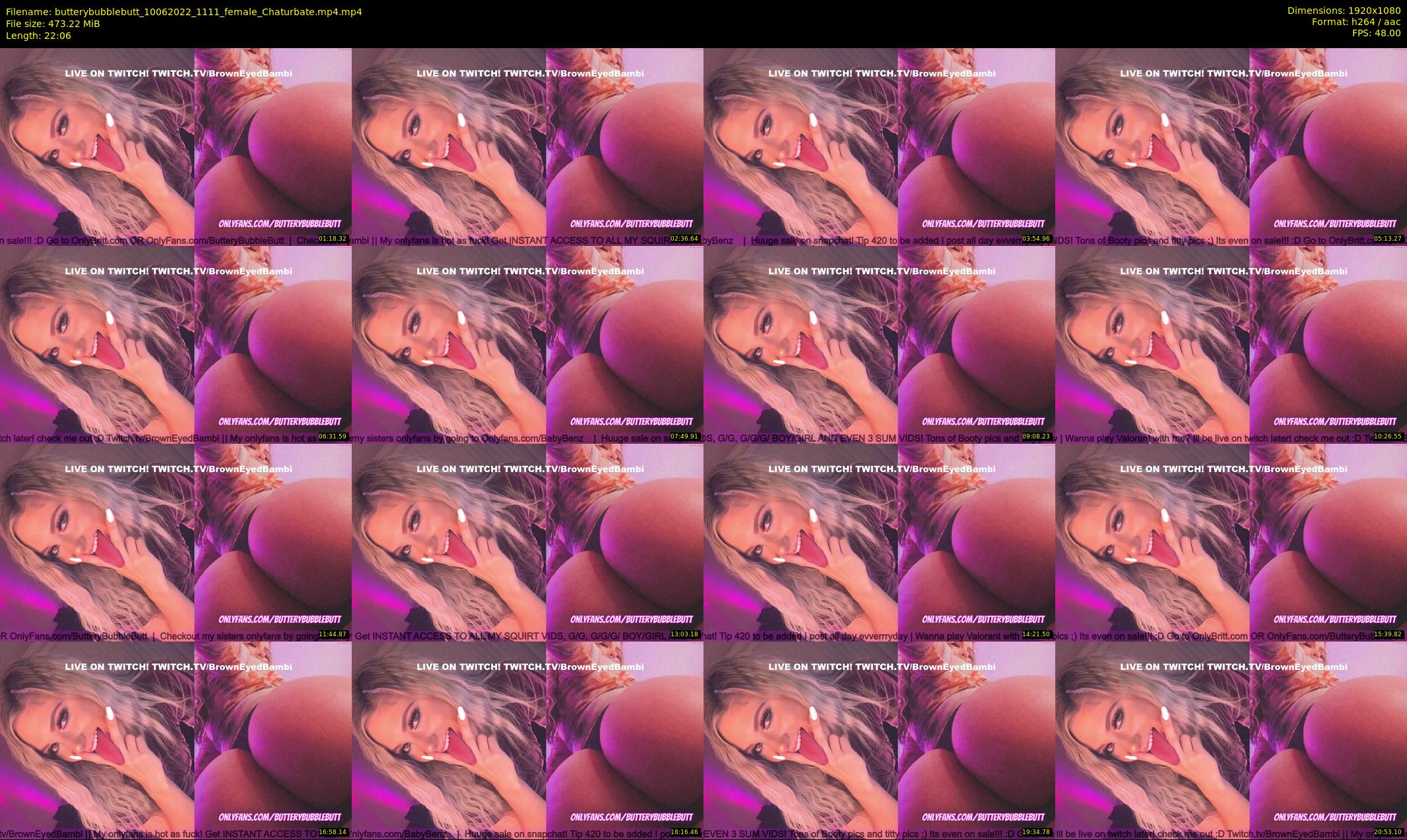 butterybubblebutt — 23 minute Chaturbate couple cam show recording, 1080p, Jun 10, 2022