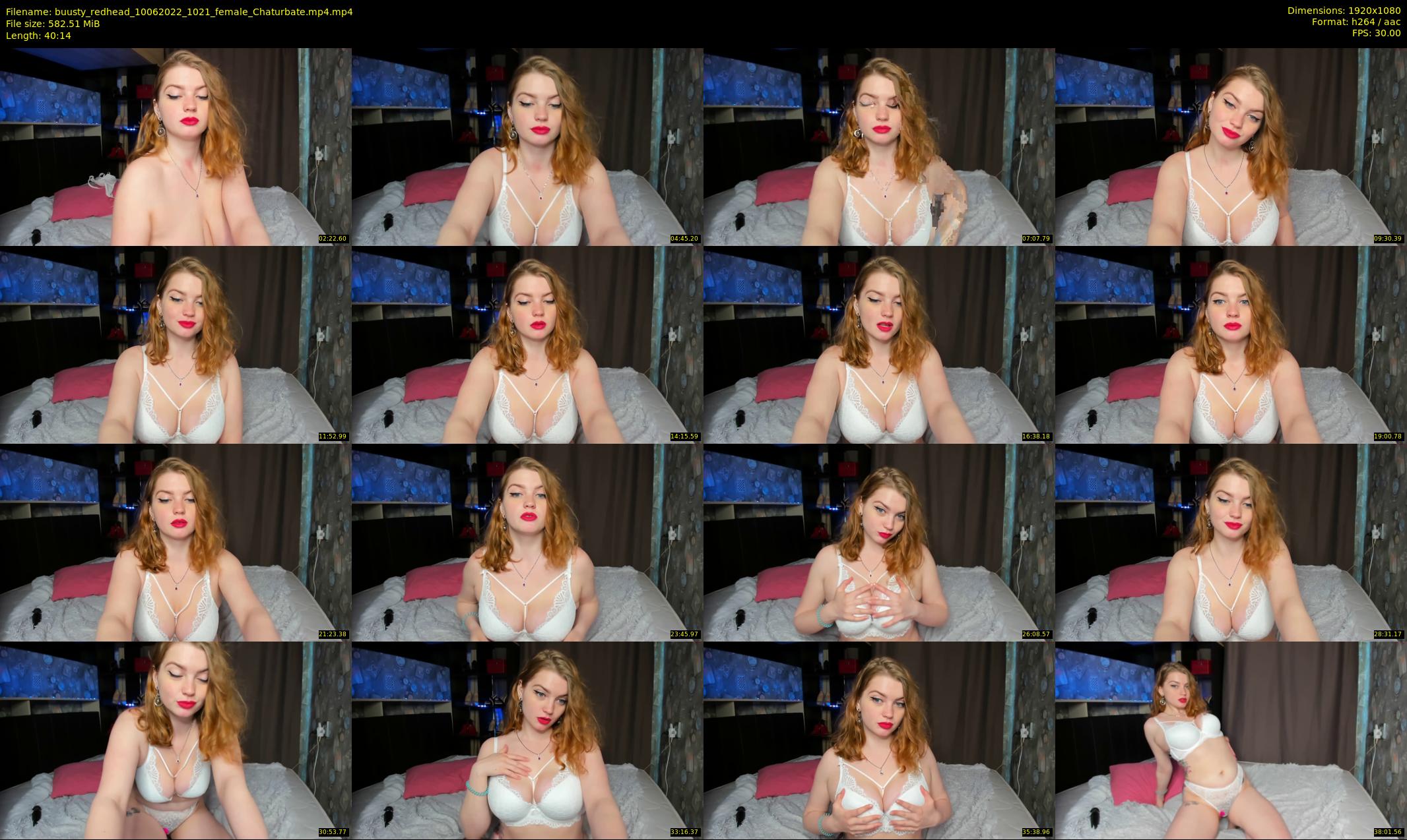 buusty_redhead — 41 minute Chaturbate female cam show recording, 1080p, Jun 10, 2022
