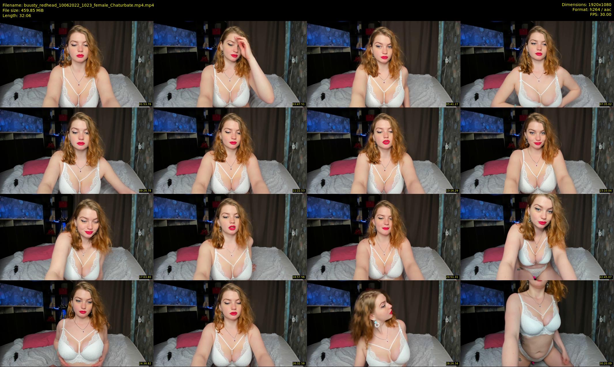 buusty_redhead — 33 minute Chaturbate female cam show recording, 1080p, Jun 10, 2022