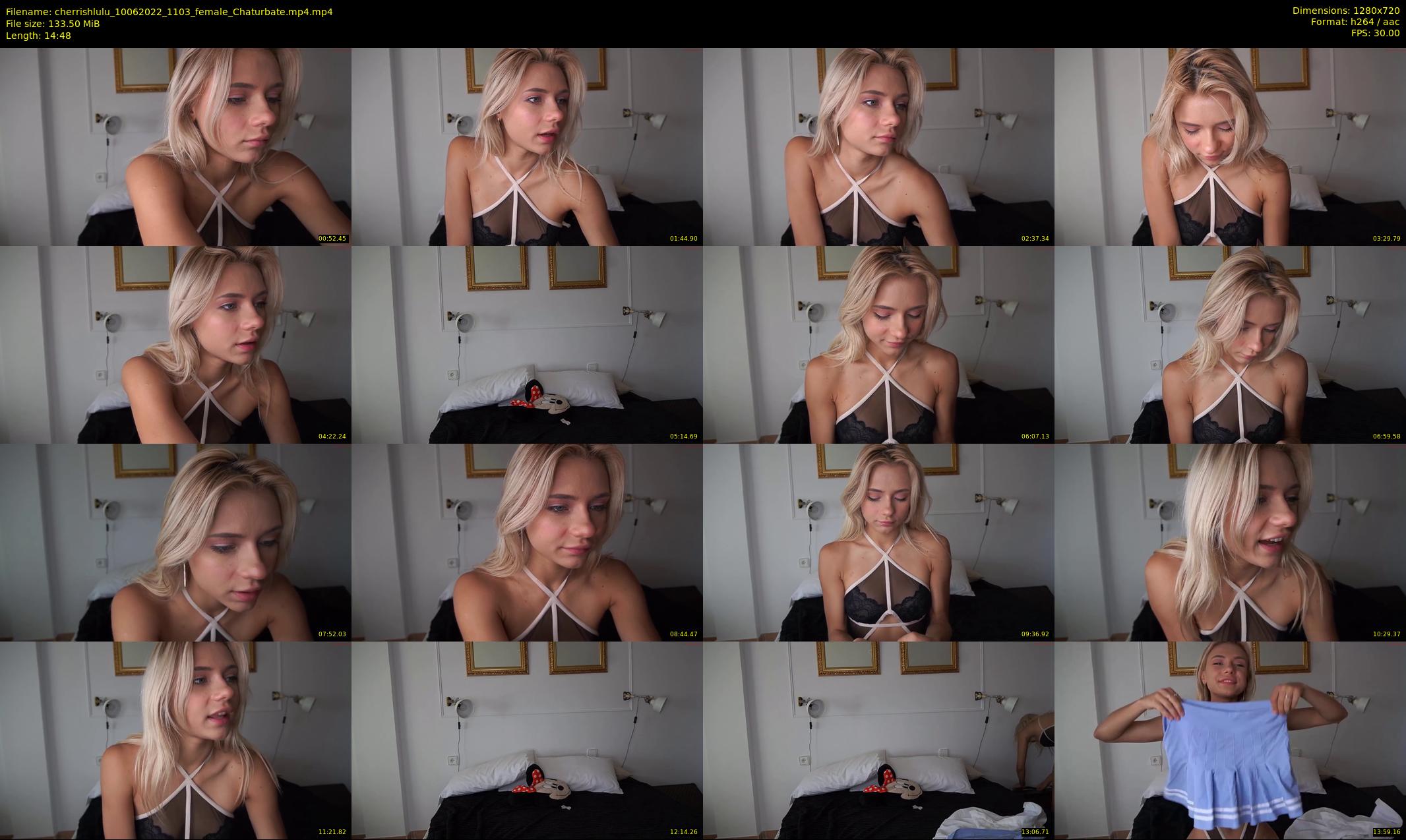 cherrishlulu — 15 minute Chaturbate female cam show recording, 720p, Jun 10, 2022