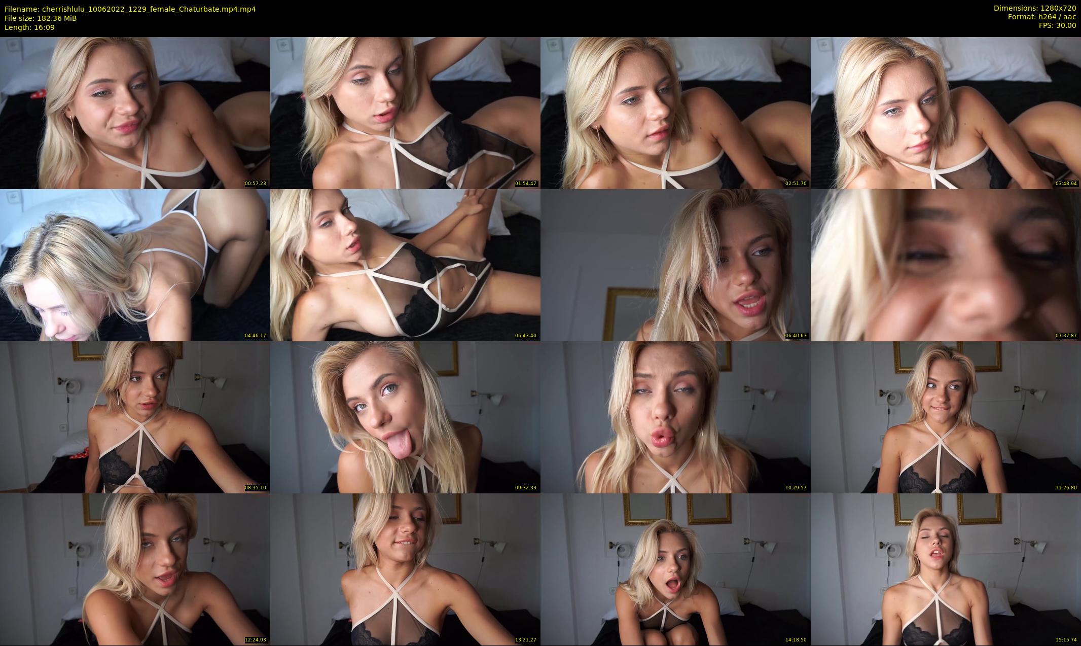 cherrishlulu — 17 minute Chaturbate female cam show recording, 720p, Jun 10, 2022
