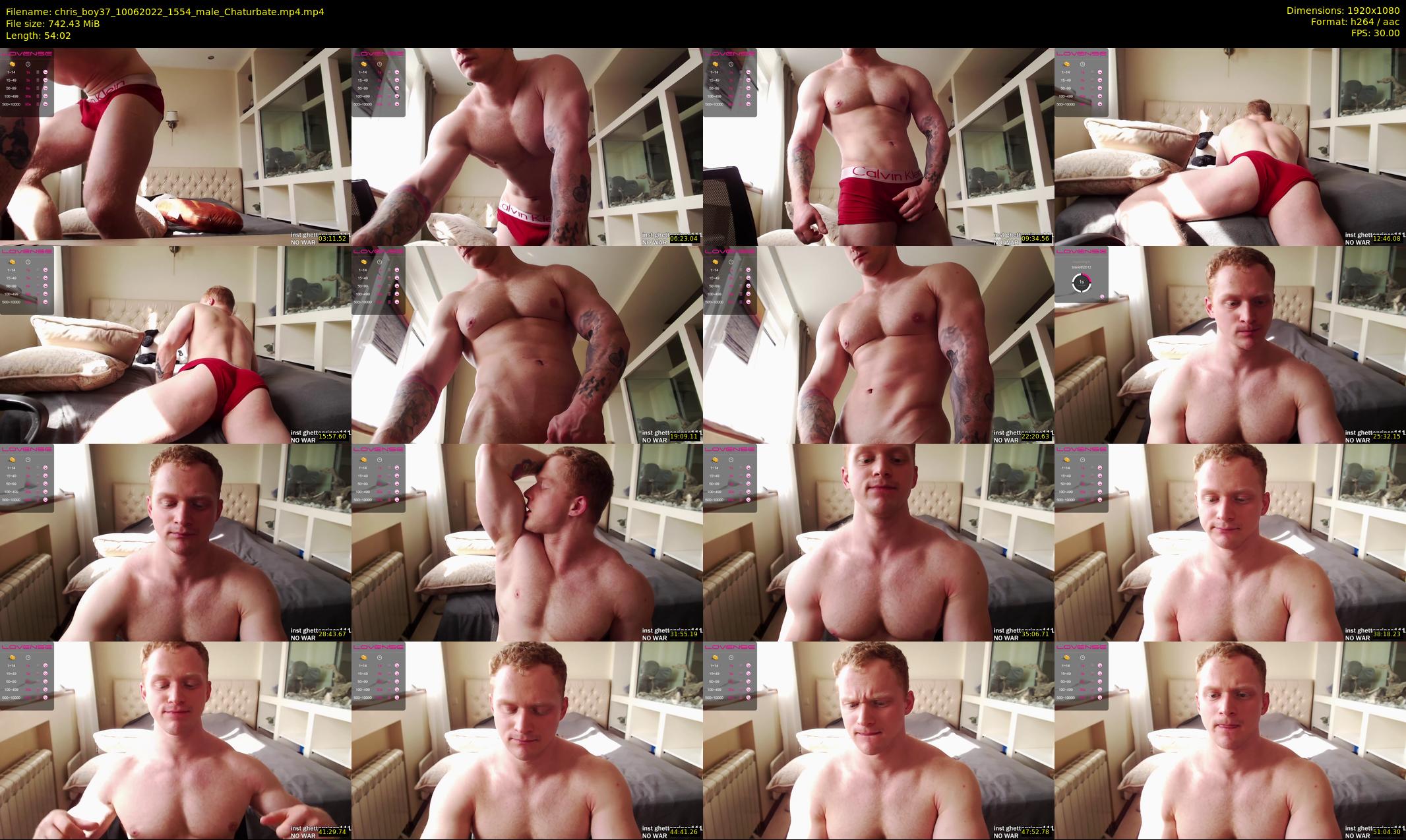 chris_boy37 — 55 minute Chaturbate male cam show recording, 1080p, Jun 10, 2022