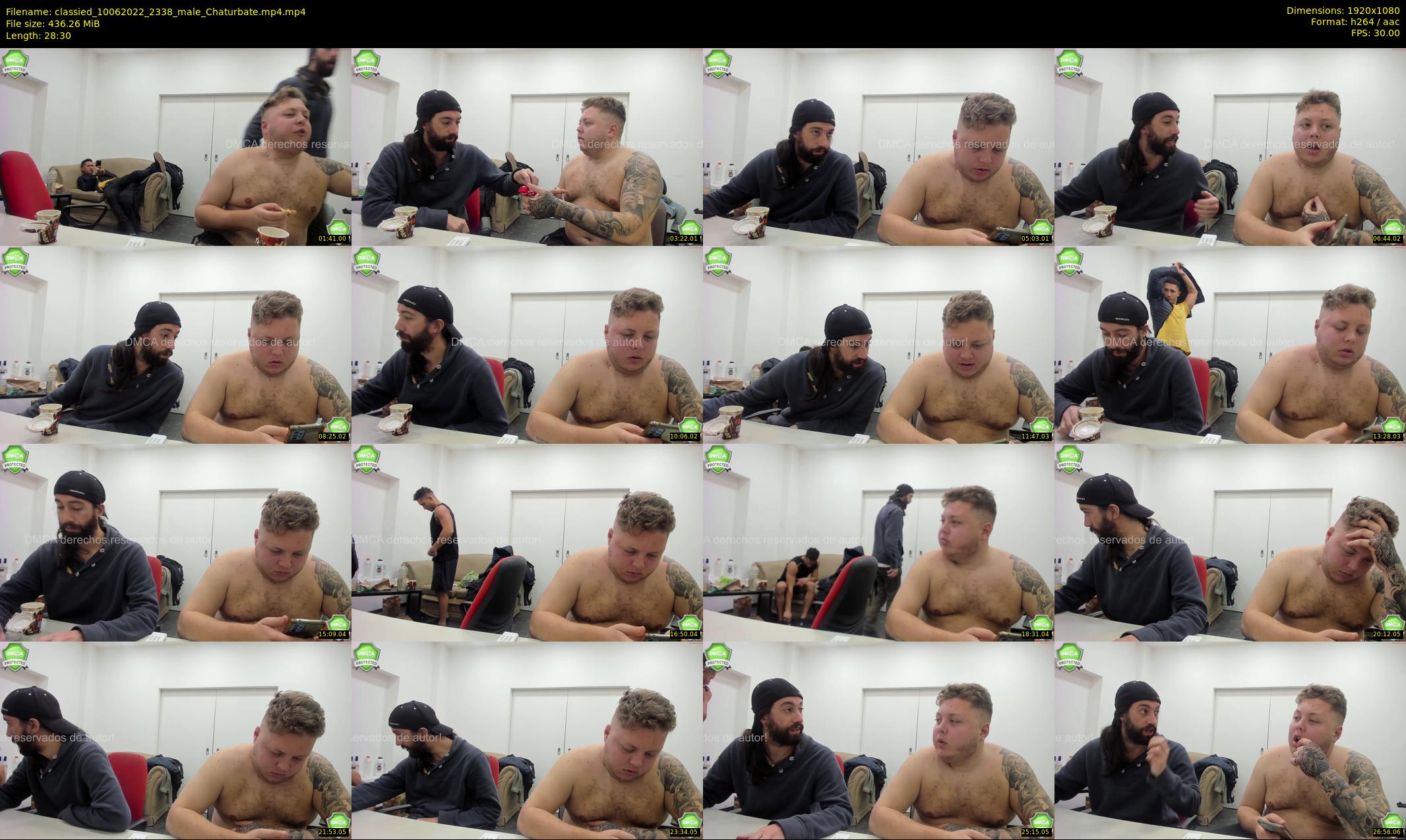 classied — 29 minute Chaturbate male cam show recording, 1080p, Jun 10, 2022
