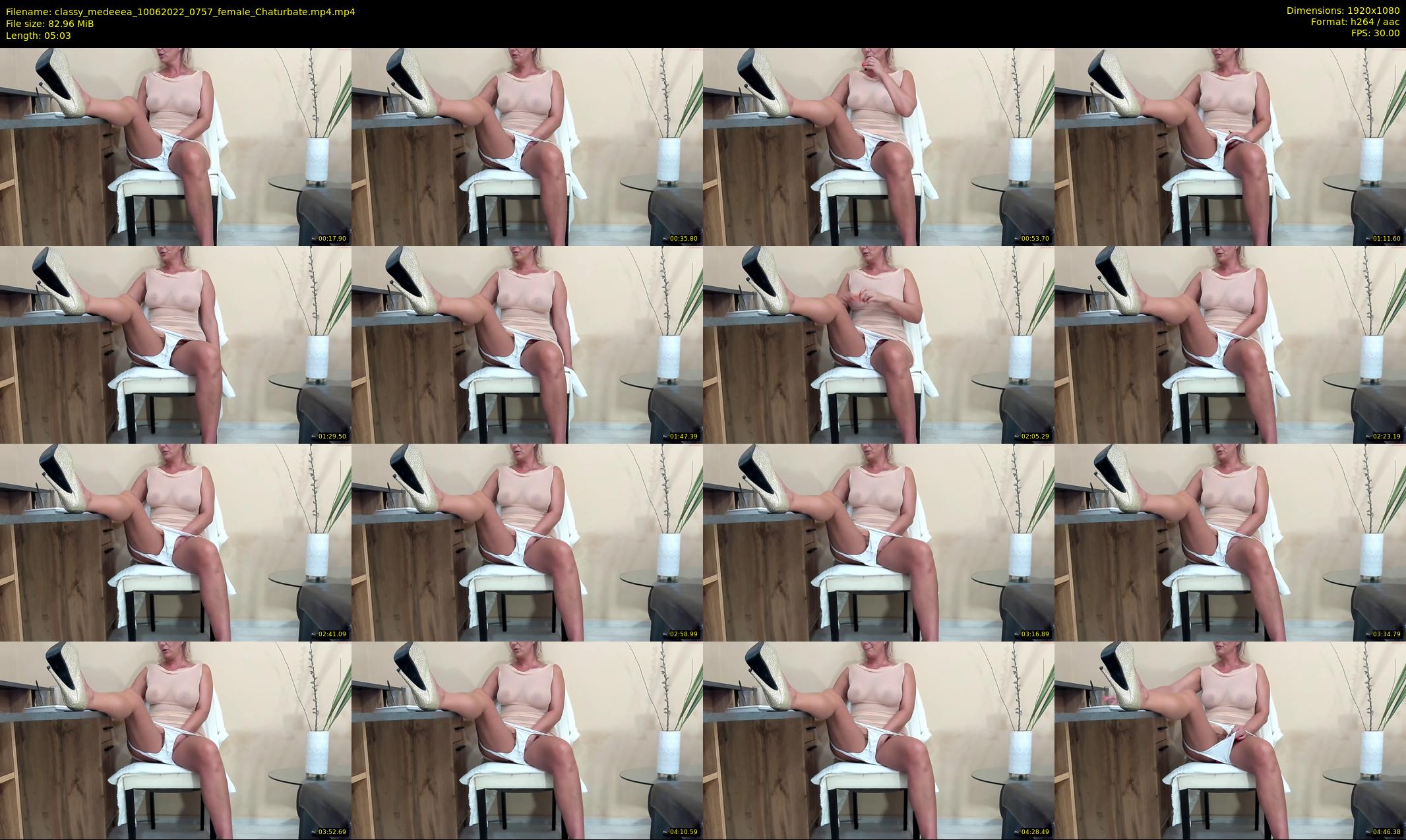 classy_medeeea — 6 minute Chaturbate female cam show recording, 1080p, Jun 10, 2022