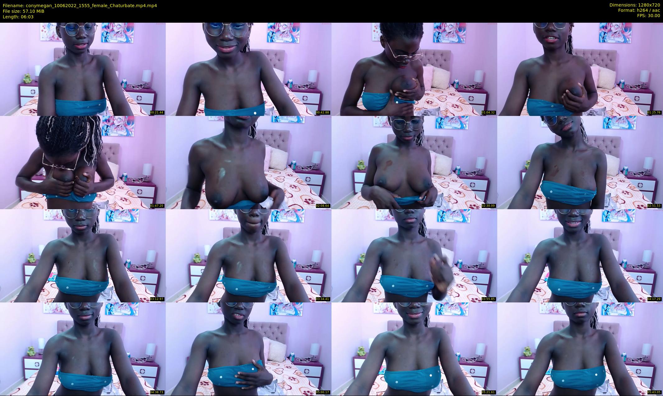 conymegan — 7 minute Chaturbate female cam show recording, 720p, Jun 10, 2022