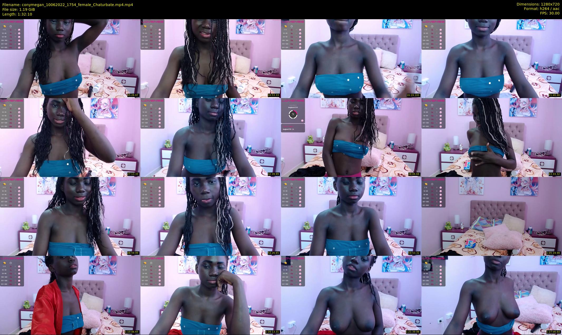 conymegan — 93 minute Chaturbate female cam show recording, 720p, Jun 10, 2022