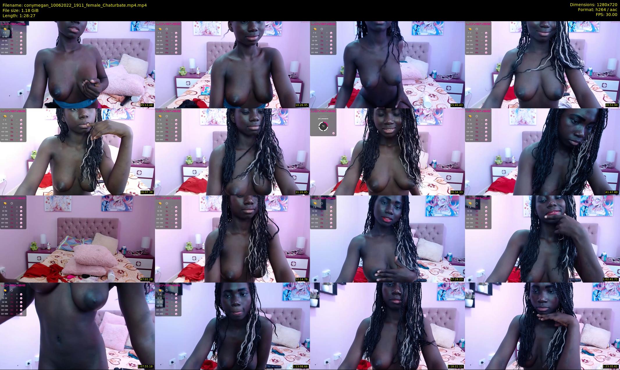 conymegan — 89 minute Chaturbate female cam show recording, 720p, Jun 10, 2022