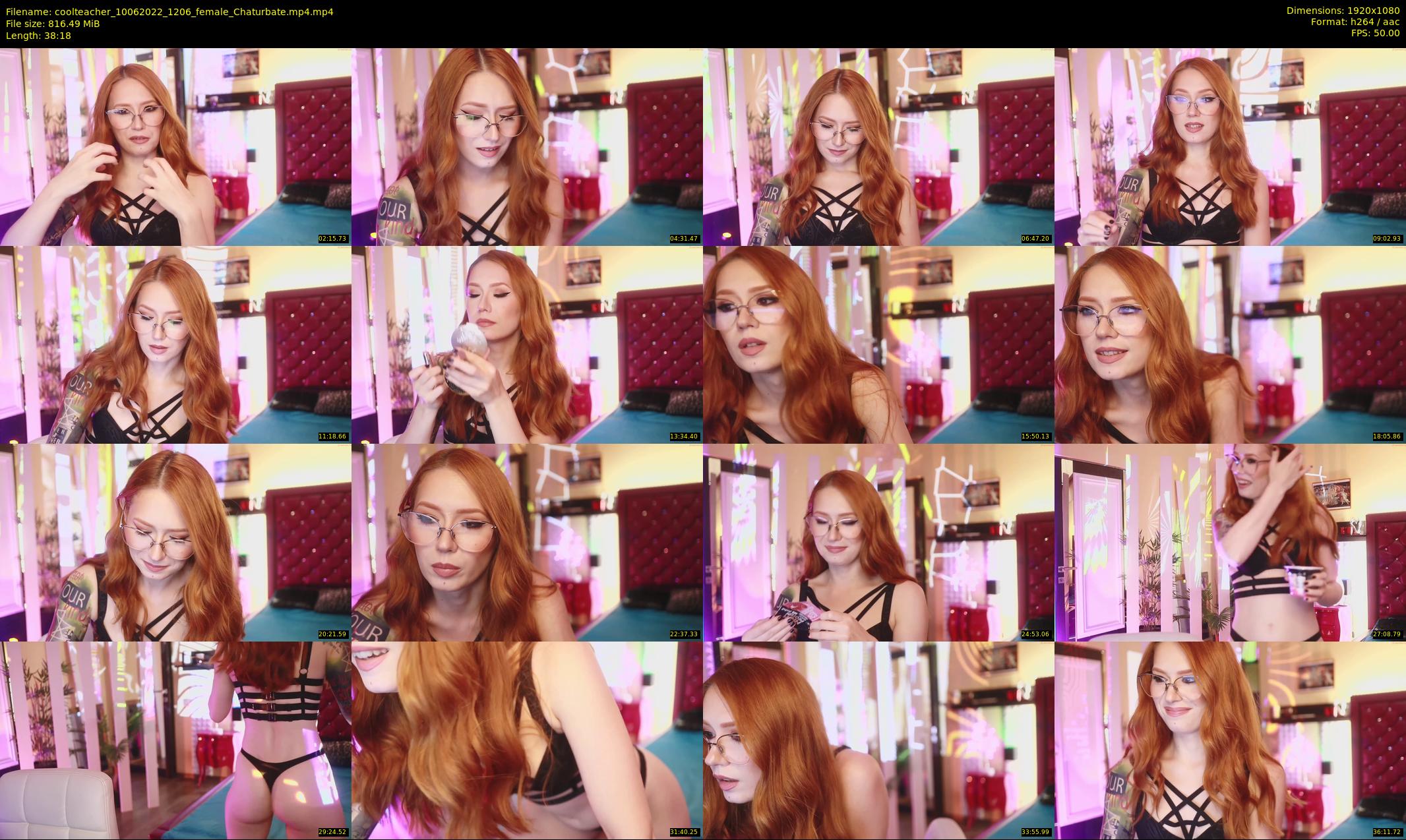 coolteacher — 39 minute Chaturbate female cam show recording, 1080p, Jun 10, 2022