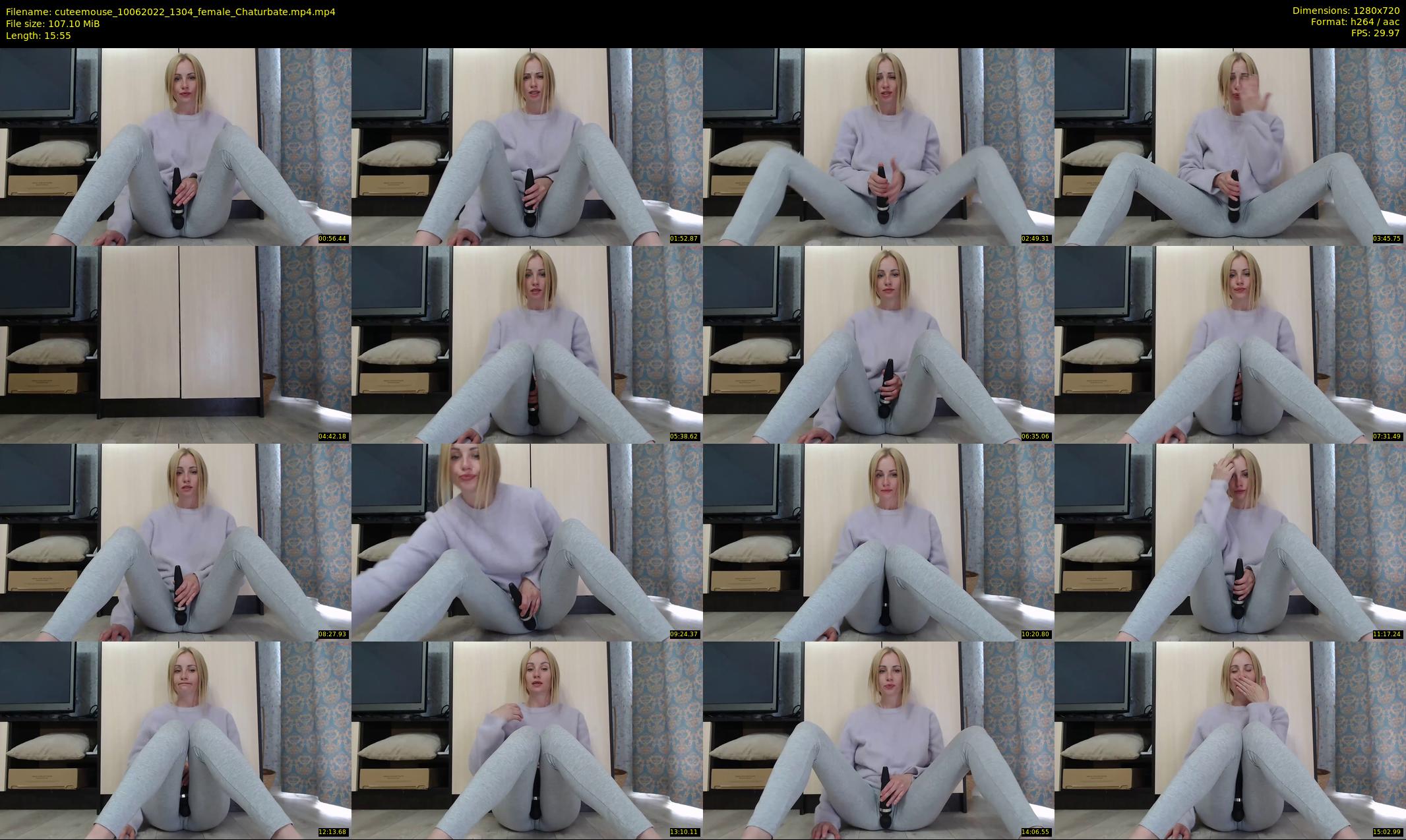 cuteemouse — 16 minute Chaturbate female cam show recording, 720p, Jun 10, 2022