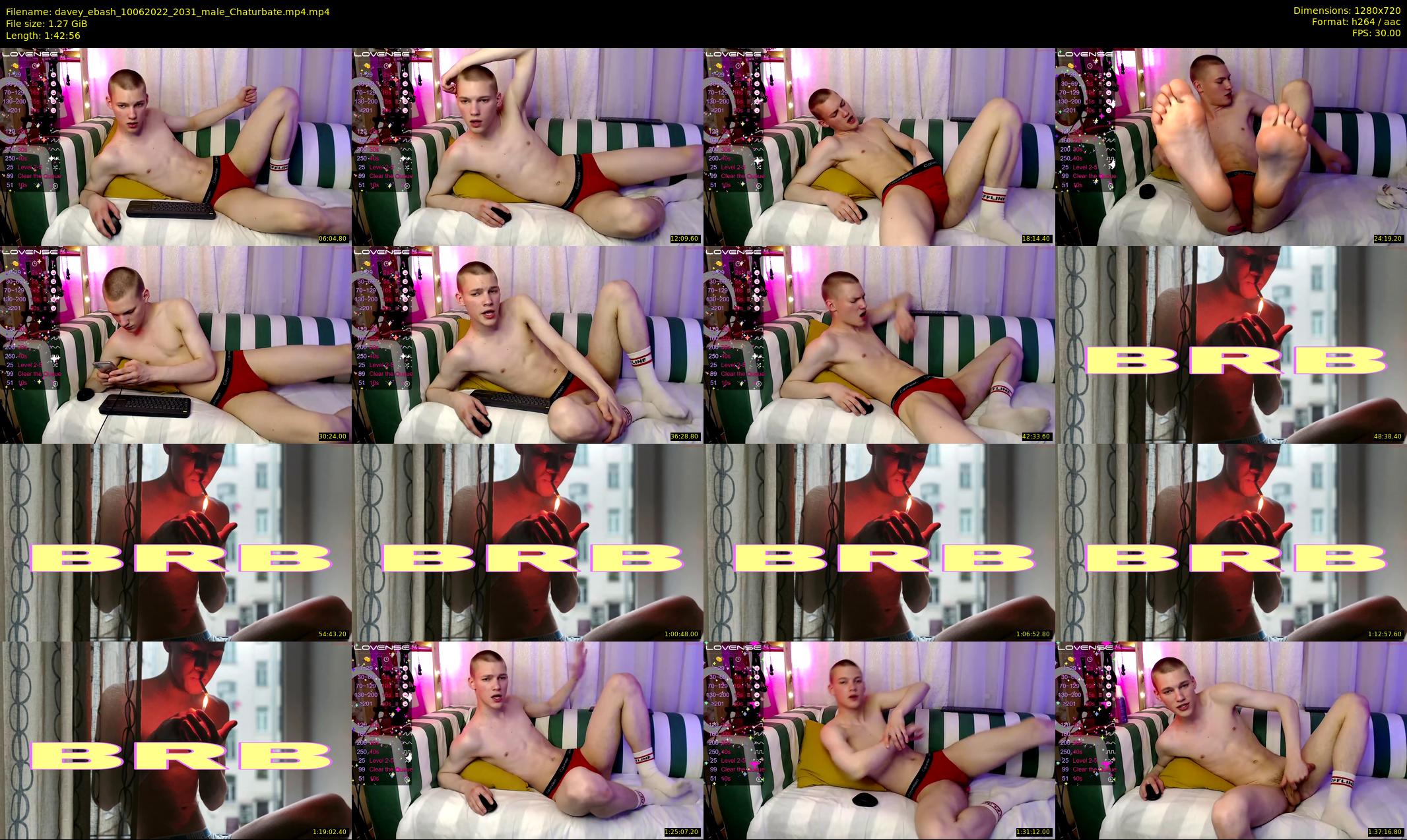 davey_ebash — 103 minute Chaturbate male cam show recording, 720p, Jun 10, 2022