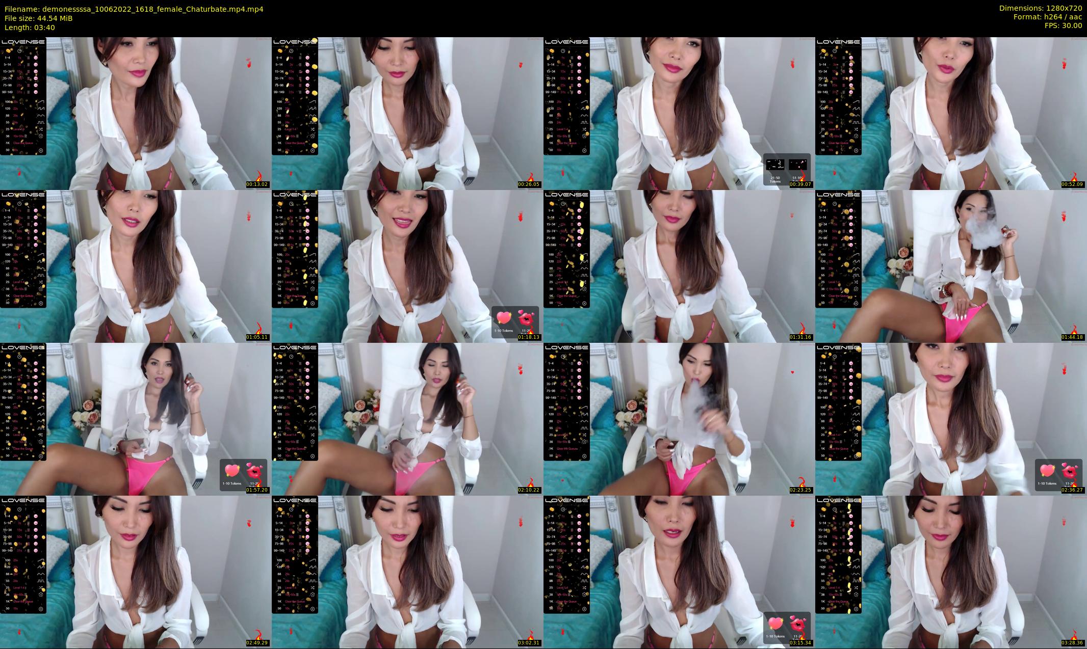 demonessssa — 4 minute Chaturbate female cam show recording, 720p, Jun 10, 2022