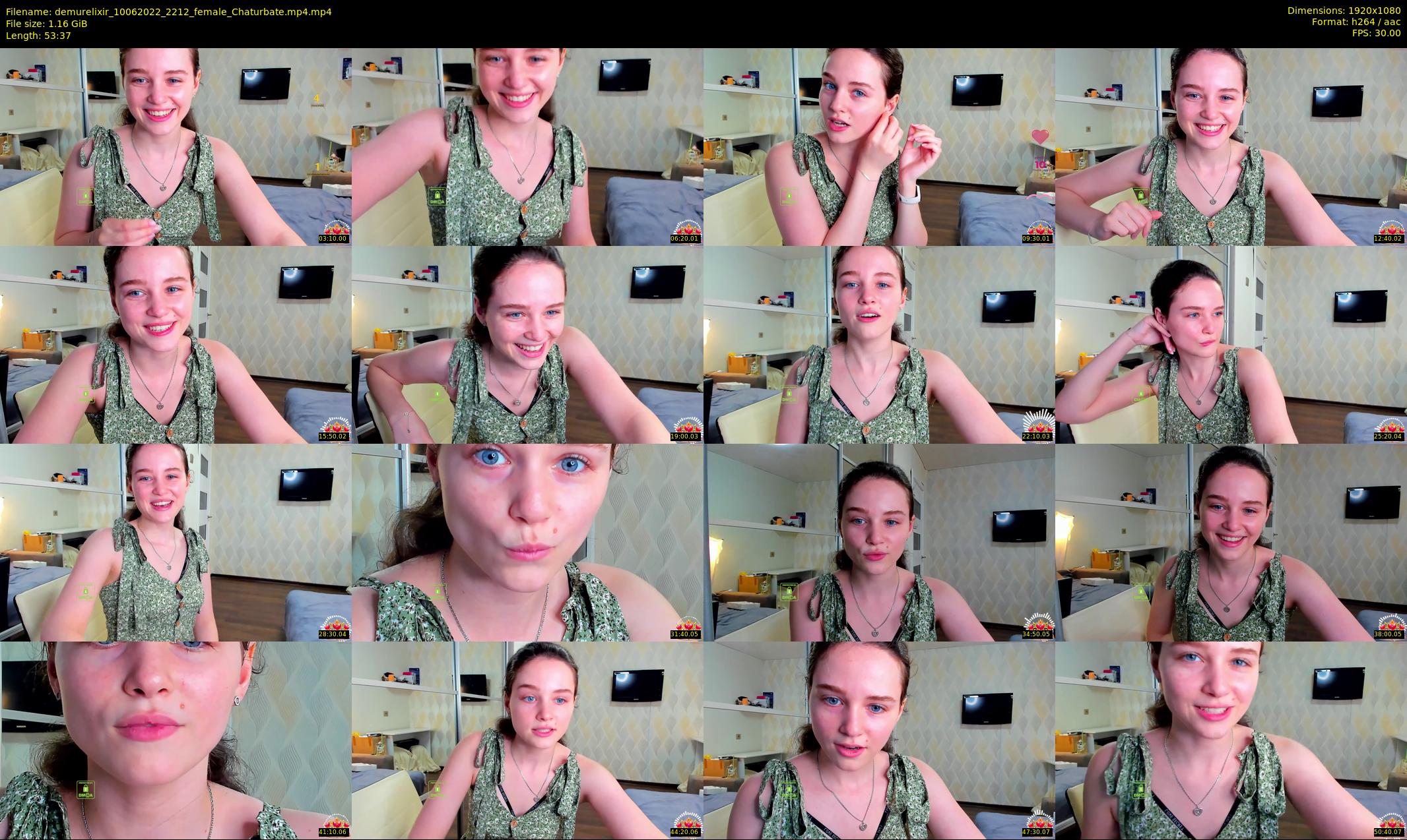 demurelixir — 54 minute Chaturbate female cam show recording, 1080p, Jun 10, 2022