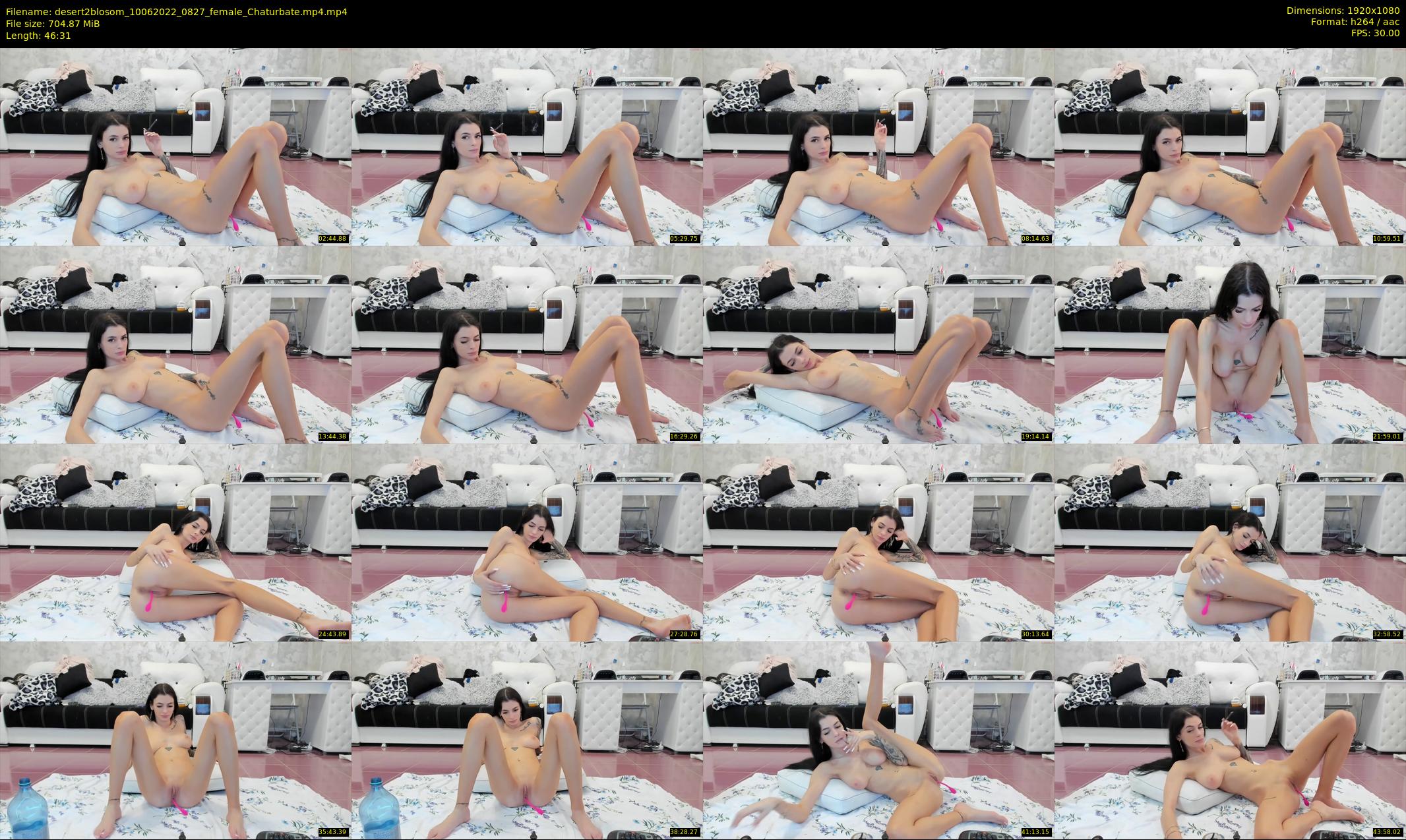 desert2blosom — 47 minute Chaturbate female cam show recording, 1080p, Jun 10, 2022