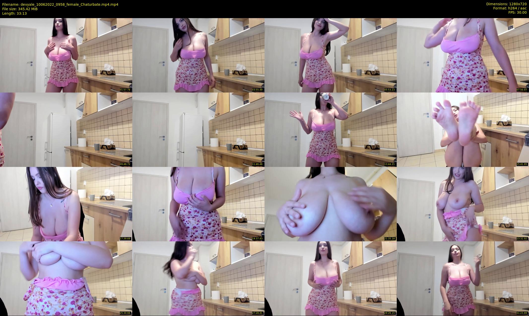 devyale — 34 minute Chaturbate female cam show recording, 720p, Jun 10, 2022