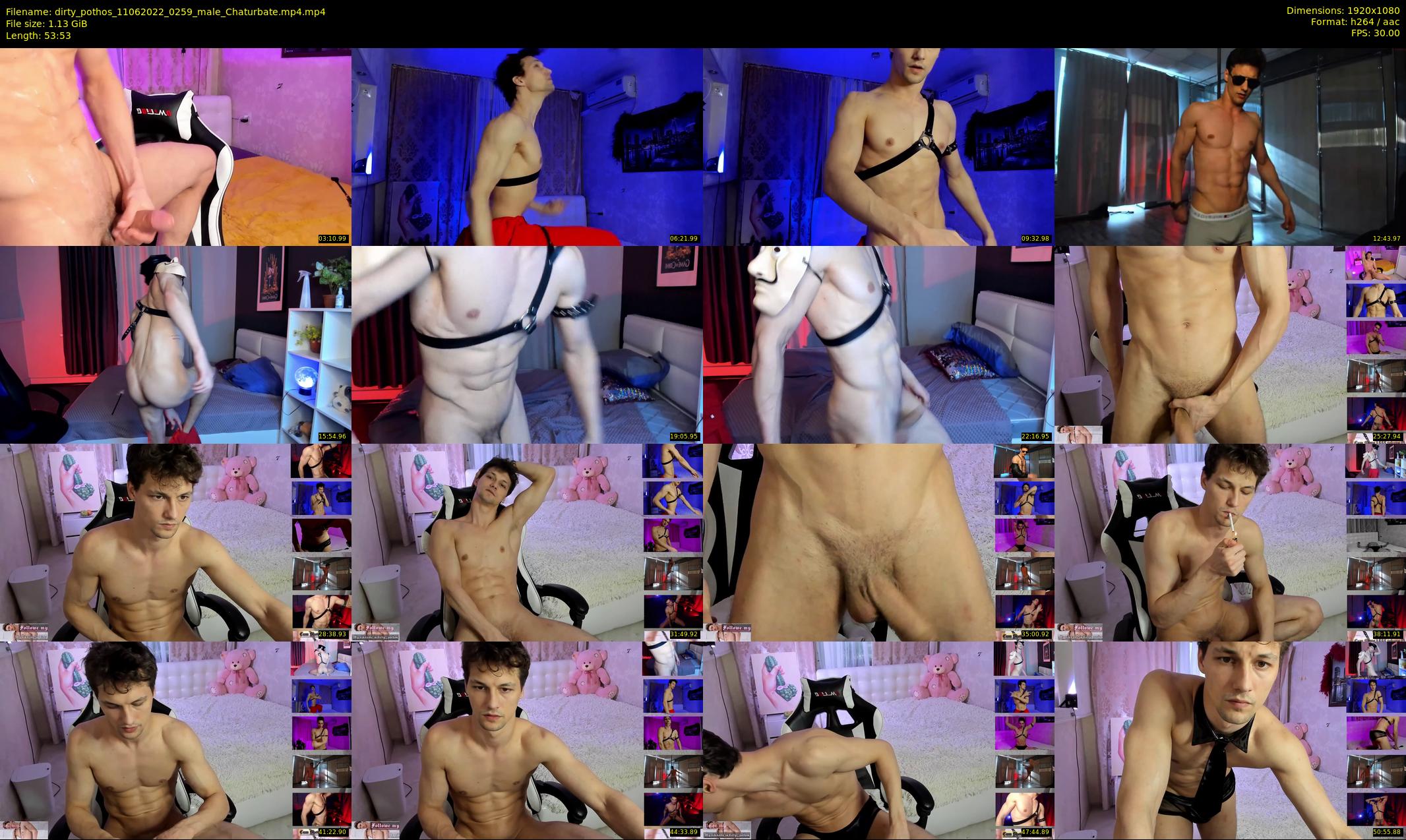 dirty_pothos — 54 minute Chaturbate male cam show recording, 1080p, Jun 11, 2022